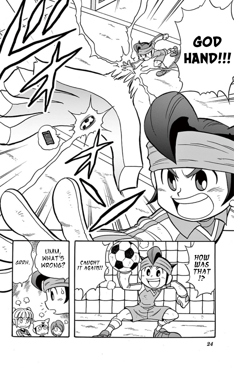 Inazuma Eleven: Baku Gaidenshuu - Vol.1 Chapter 2: Pierce Through! The Steel Fist Of Justice