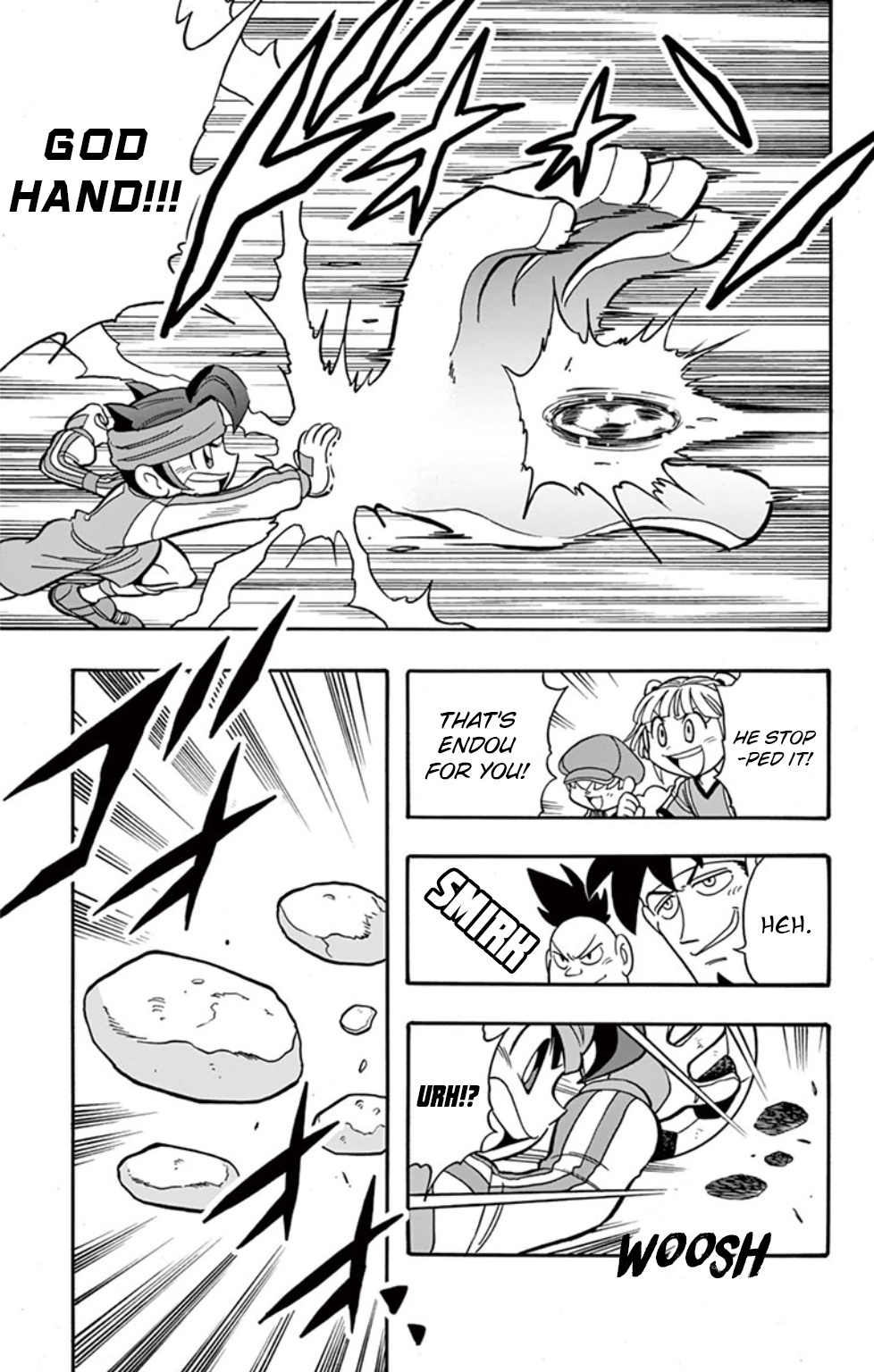 Inazuma Eleven: Baku Gaidenshuu - Vol.1 Chapter 2: Pierce Through! The Steel Fist Of Justice