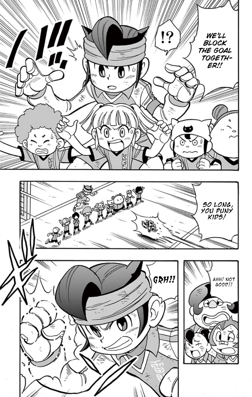 Inazuma Eleven: Baku Gaidenshuu - Vol.1 Chapter 2: Pierce Through! The Steel Fist Of Justice