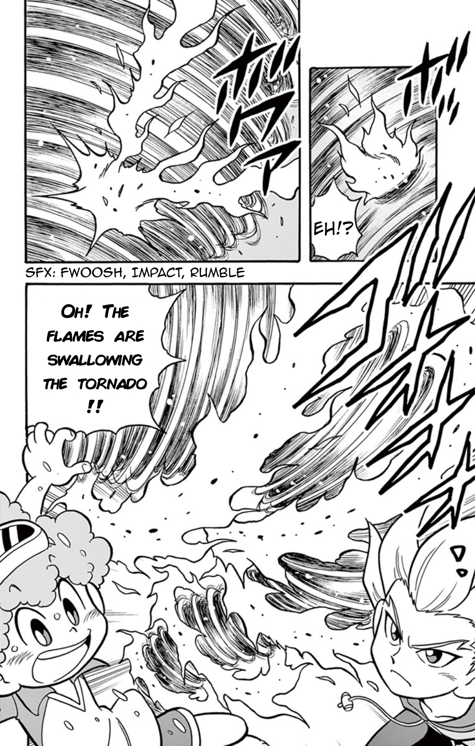 Inazuma Eleven: Baku Gaidenshuu - Vol.1 Chapter 1: A Technique Is Born! Explosive Heat Storm