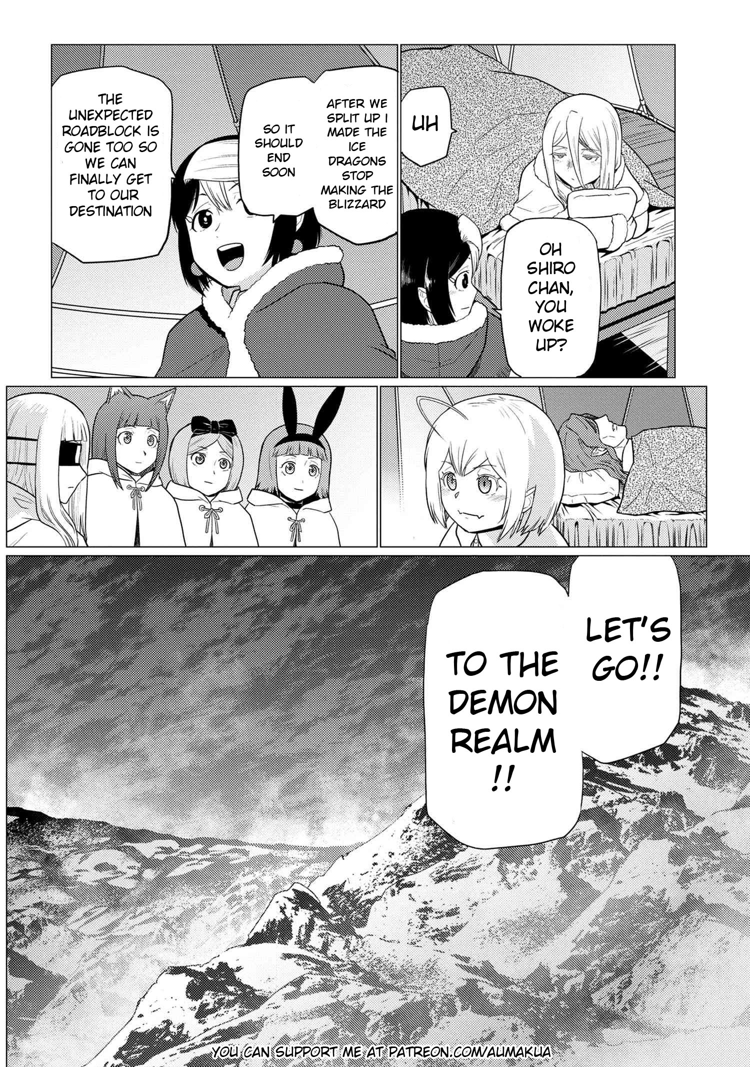 Kumo Desu Ga, Nani Ka? - Chapter 70.1