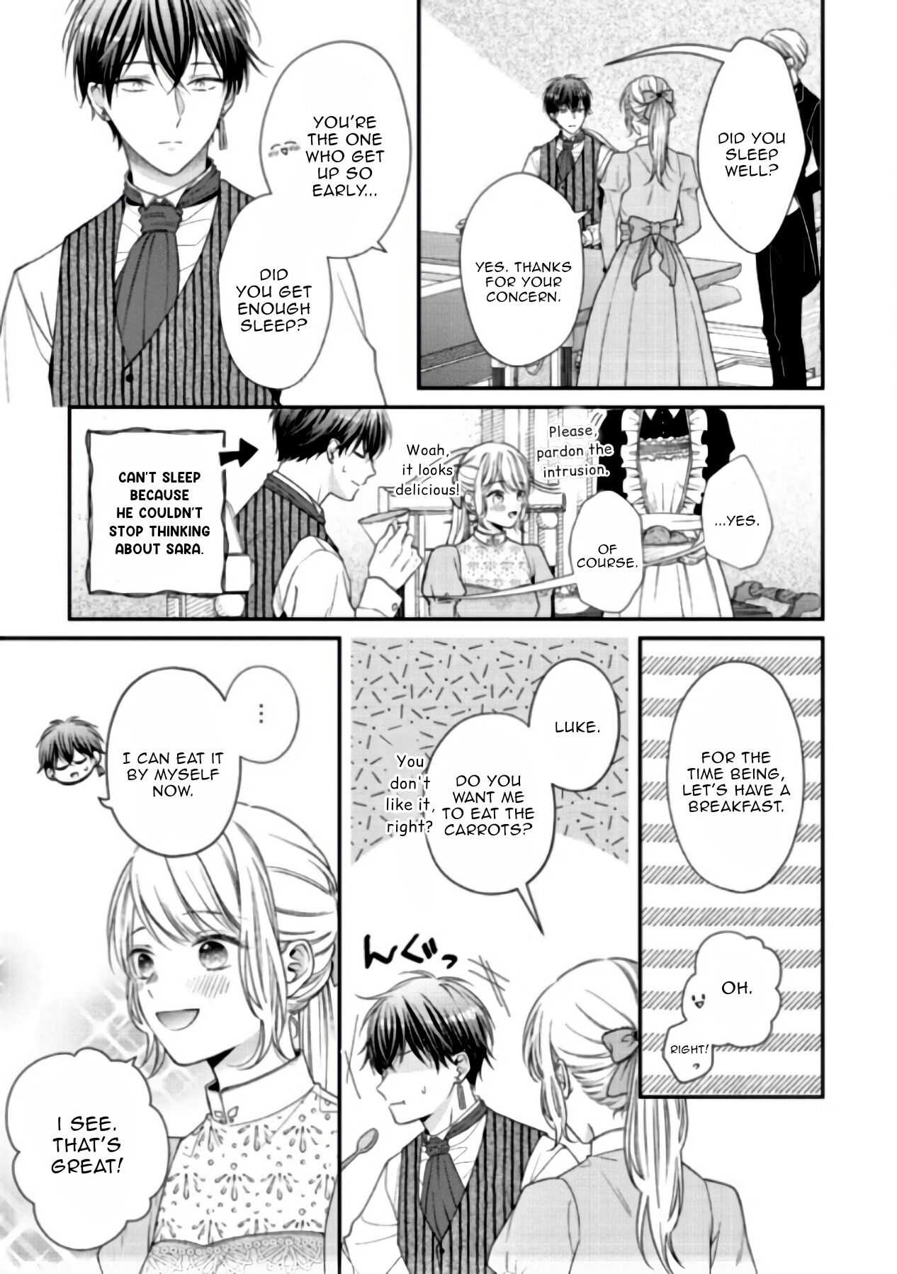 Nidome No Isekai Shounen Datta Kare Wa Toshiue Kishi Ni Nari Dekiai Shitekuru - Chapter 4.3