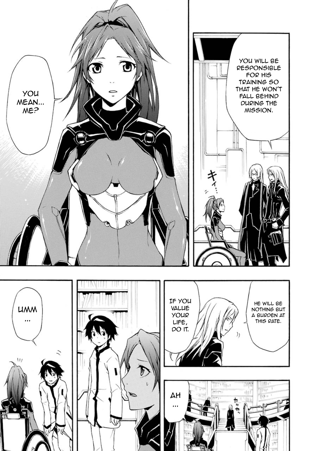 Guilty Crown - Vol.3 Chapter 9: Training - Preparation