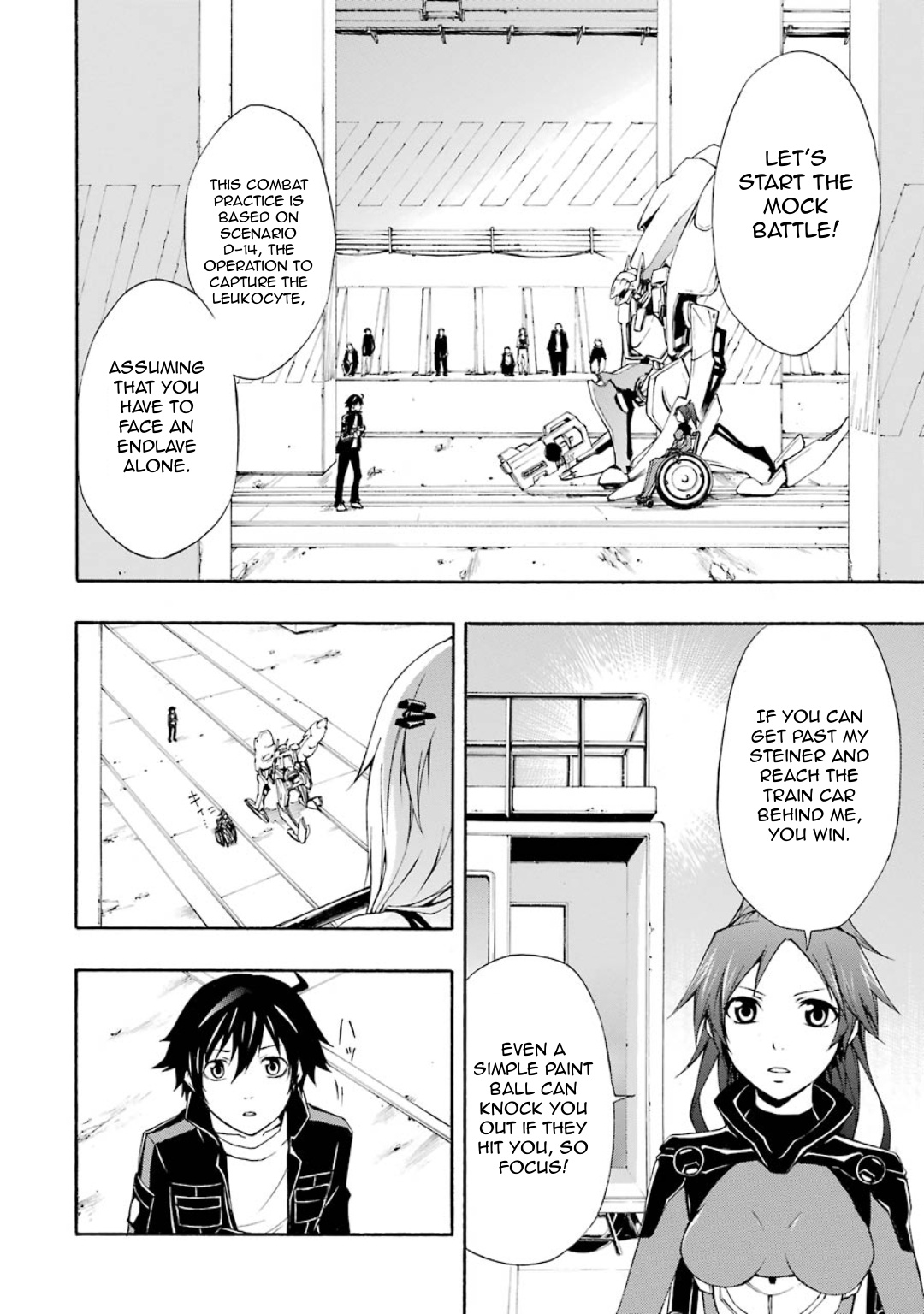 Guilty Crown - Vol.3 Chapter 11: Cage - Leukocytes