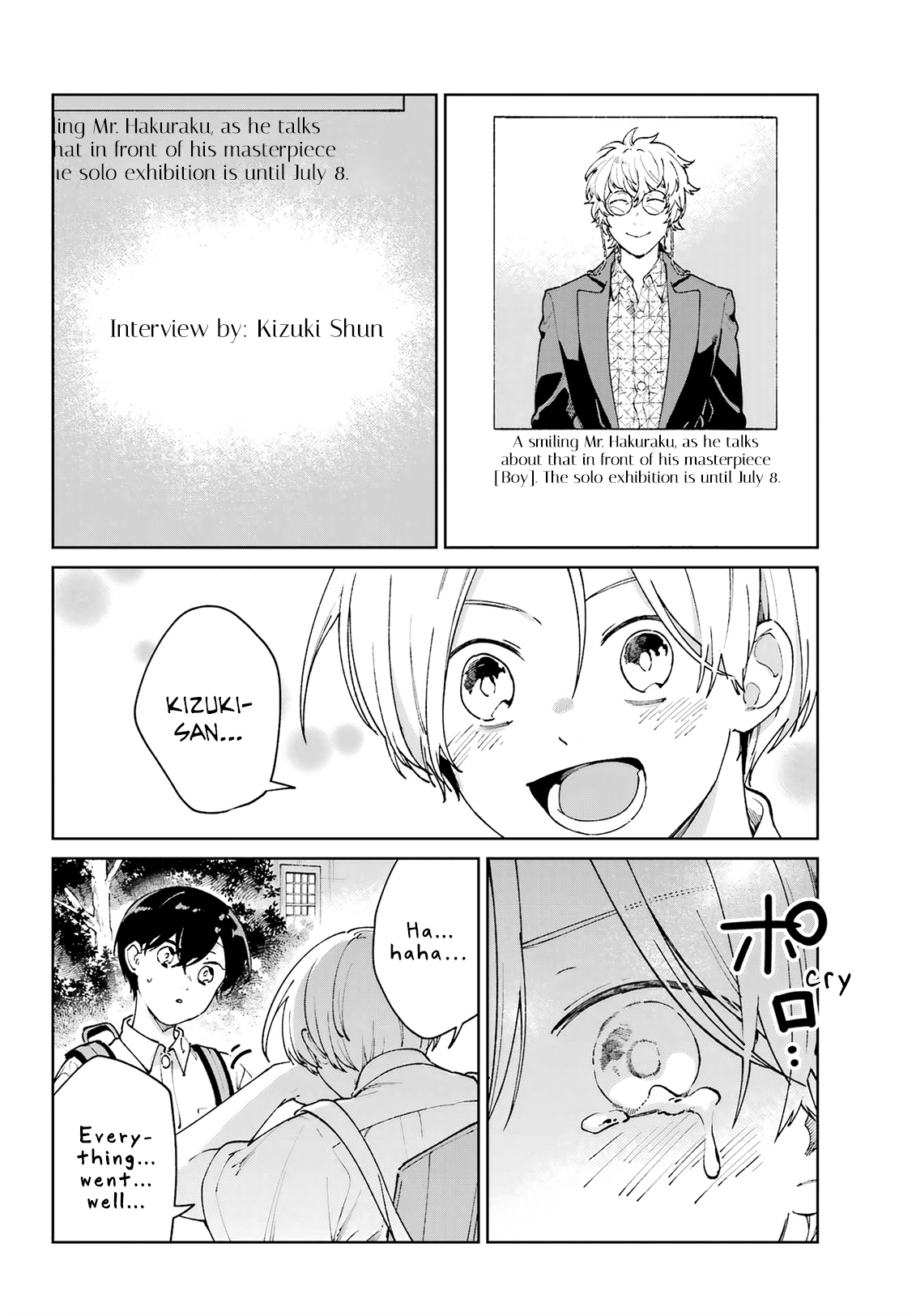 Kimi Ni Nidome No Sayonara Wo. - Chapter 20: From Now On Too.