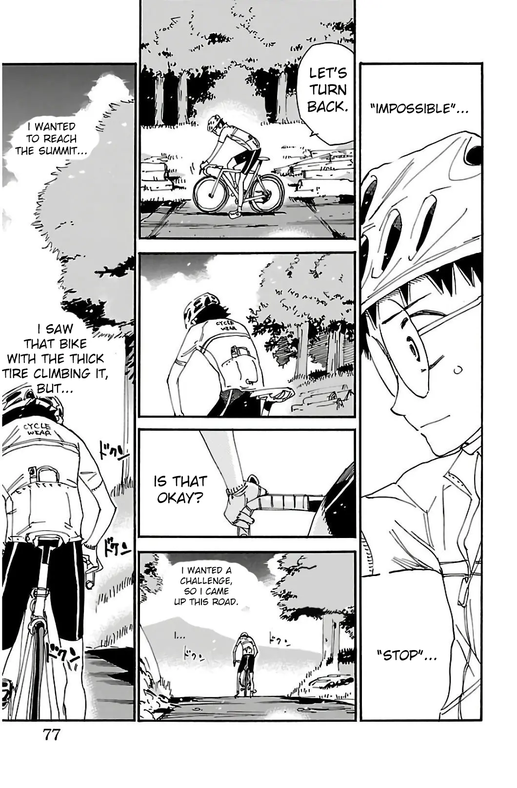 Yowamushi Pedal - Vol.64 Chapter 548: Sakamichi's Challenge