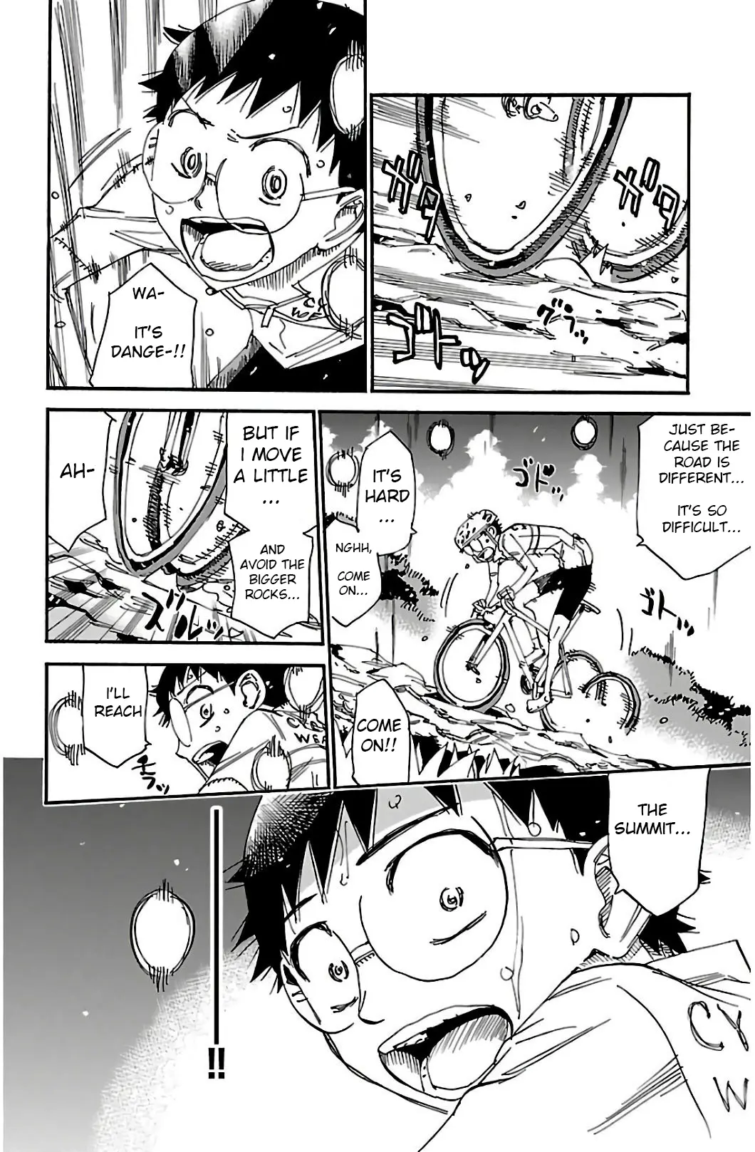 Yowamushi Pedal - Vol.64 Chapter 548: Sakamichi's Challenge