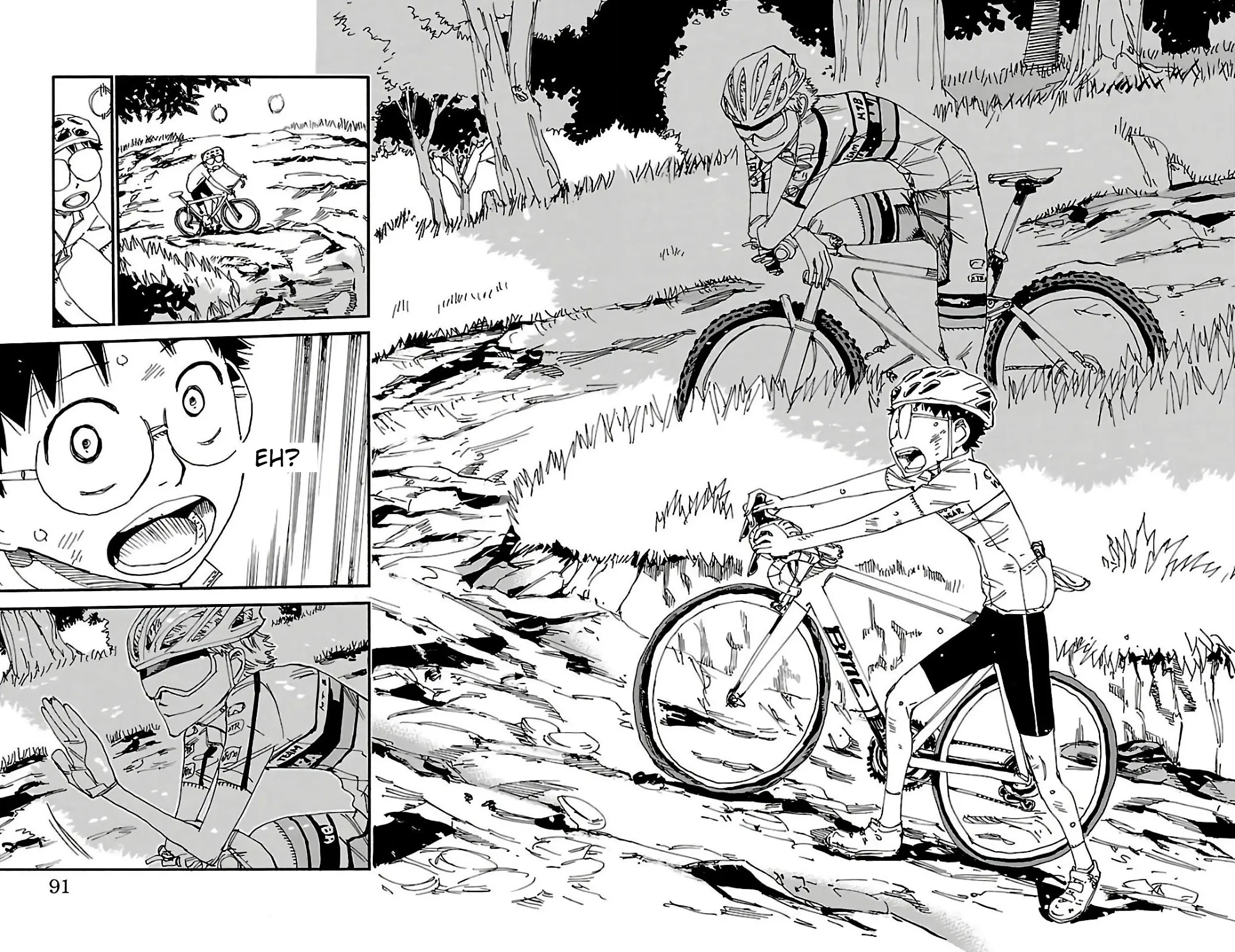 Yowamushi Pedal - Vol.64 Chapter 548: Sakamichi's Challenge