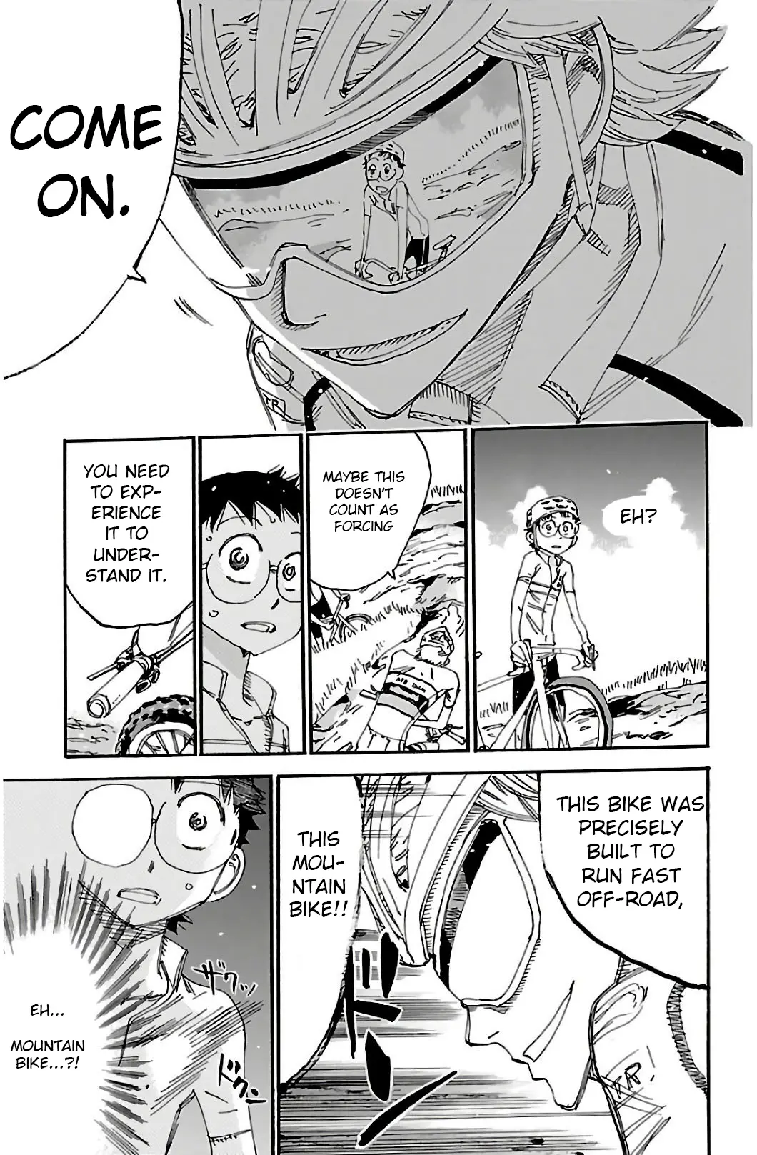 Yowamushi Pedal - Vol.64 Chapter 548: Sakamichi's Challenge