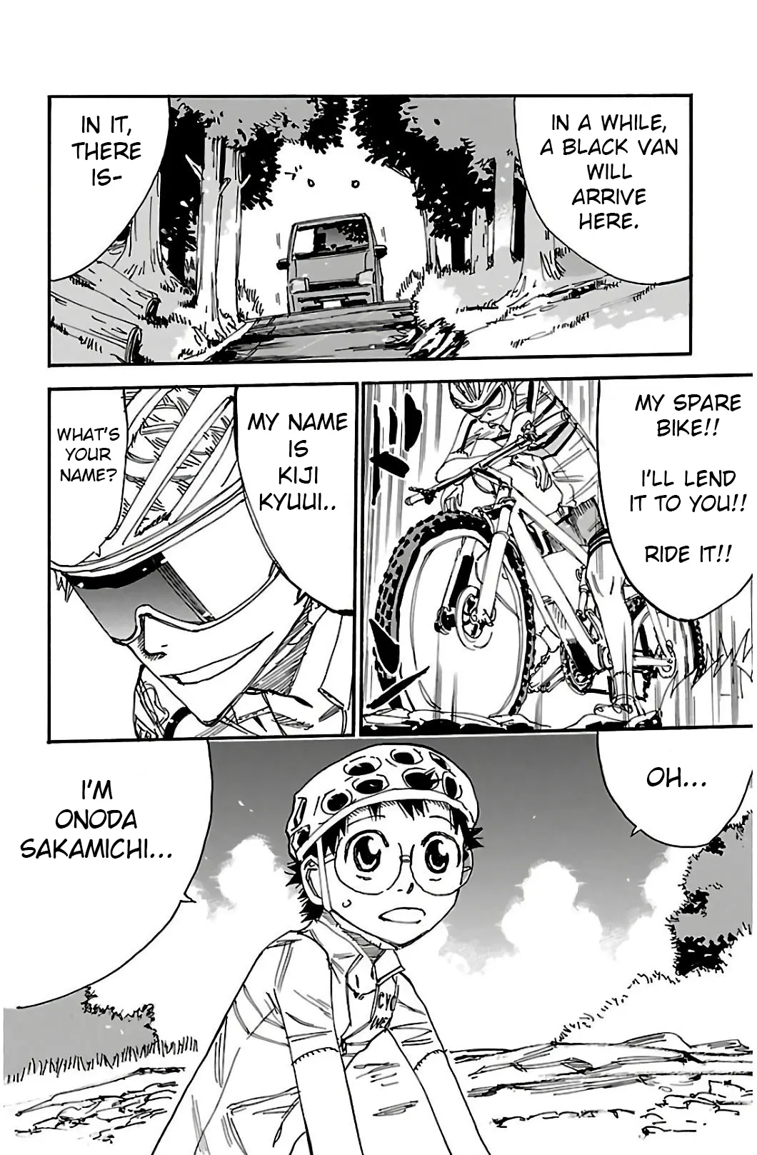 Yowamushi Pedal - Vol.64 Chapter 548: Sakamichi's Challenge