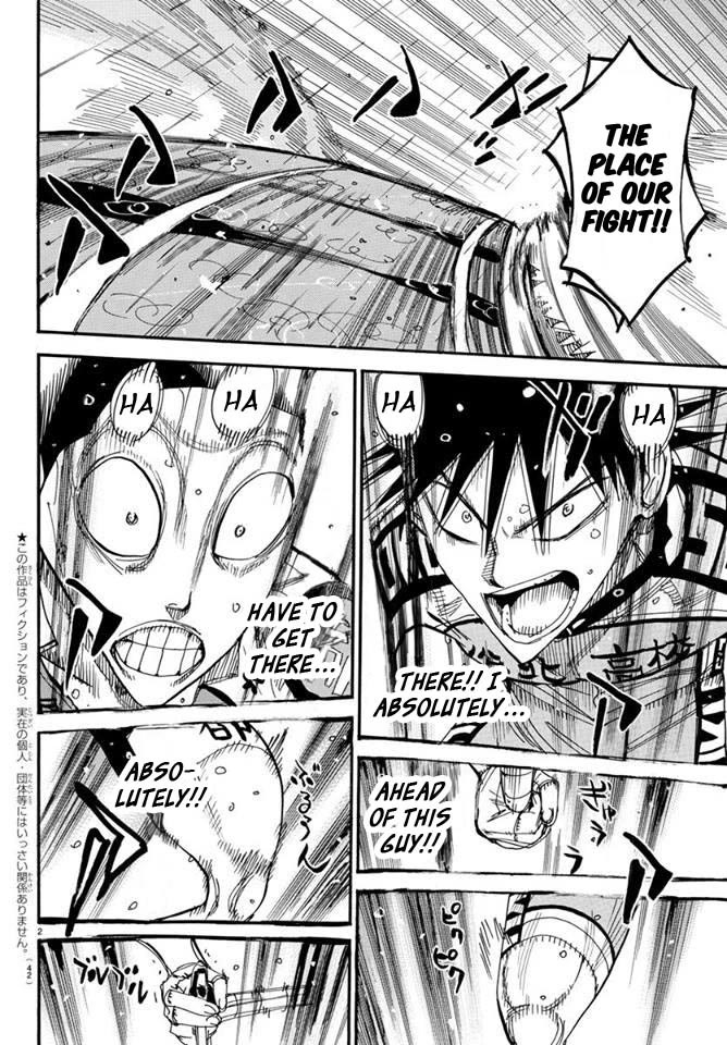 Yowamushi Pedal - Chapter 507: Water-Gate Dive!!