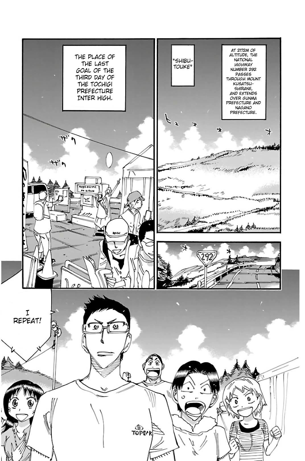 Yowamushi Pedal - Chapter 512: Raising Expectations