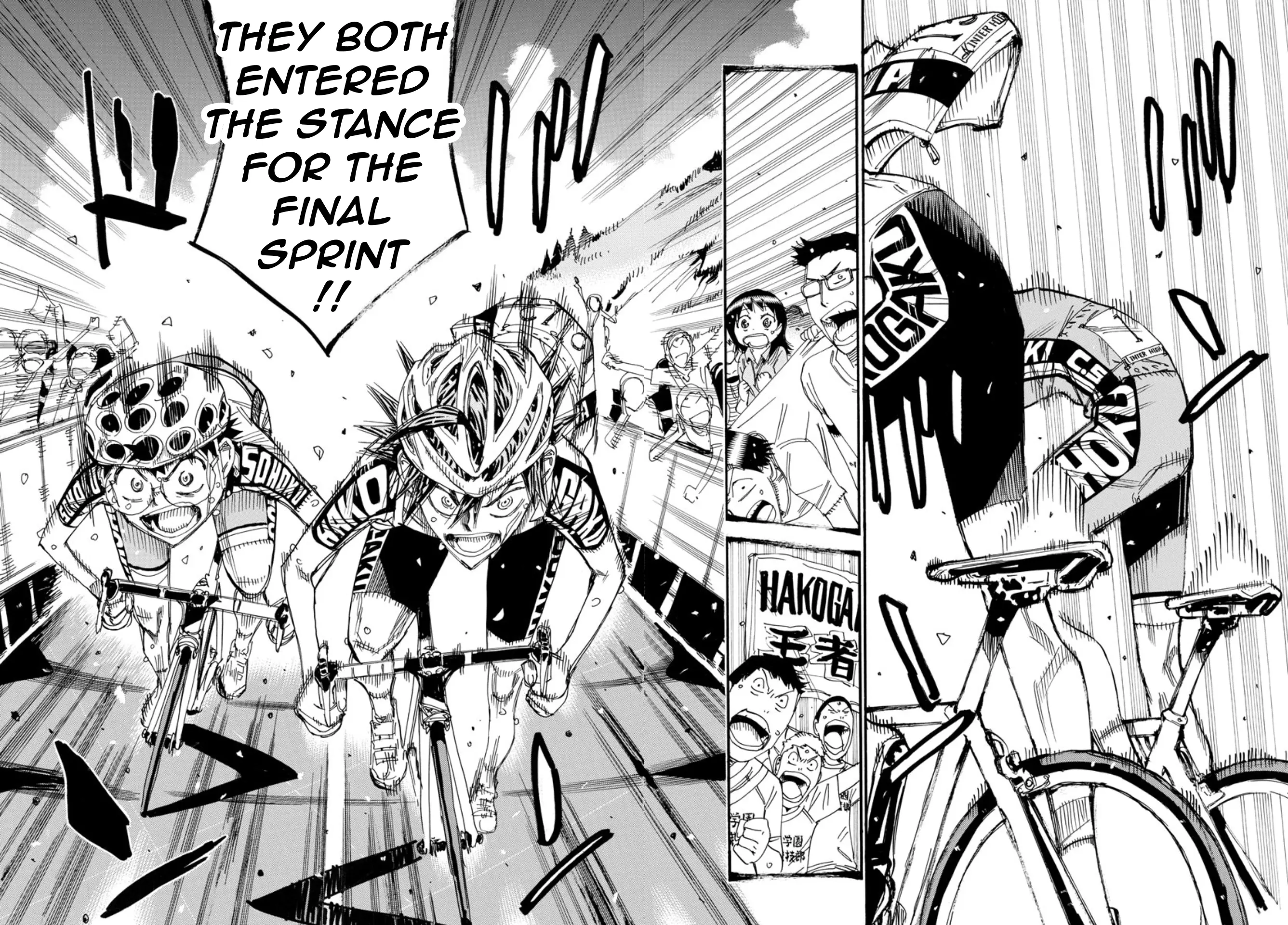 Yowamushi Pedal - Vol.63 Chapter 539: Their Last Sprint