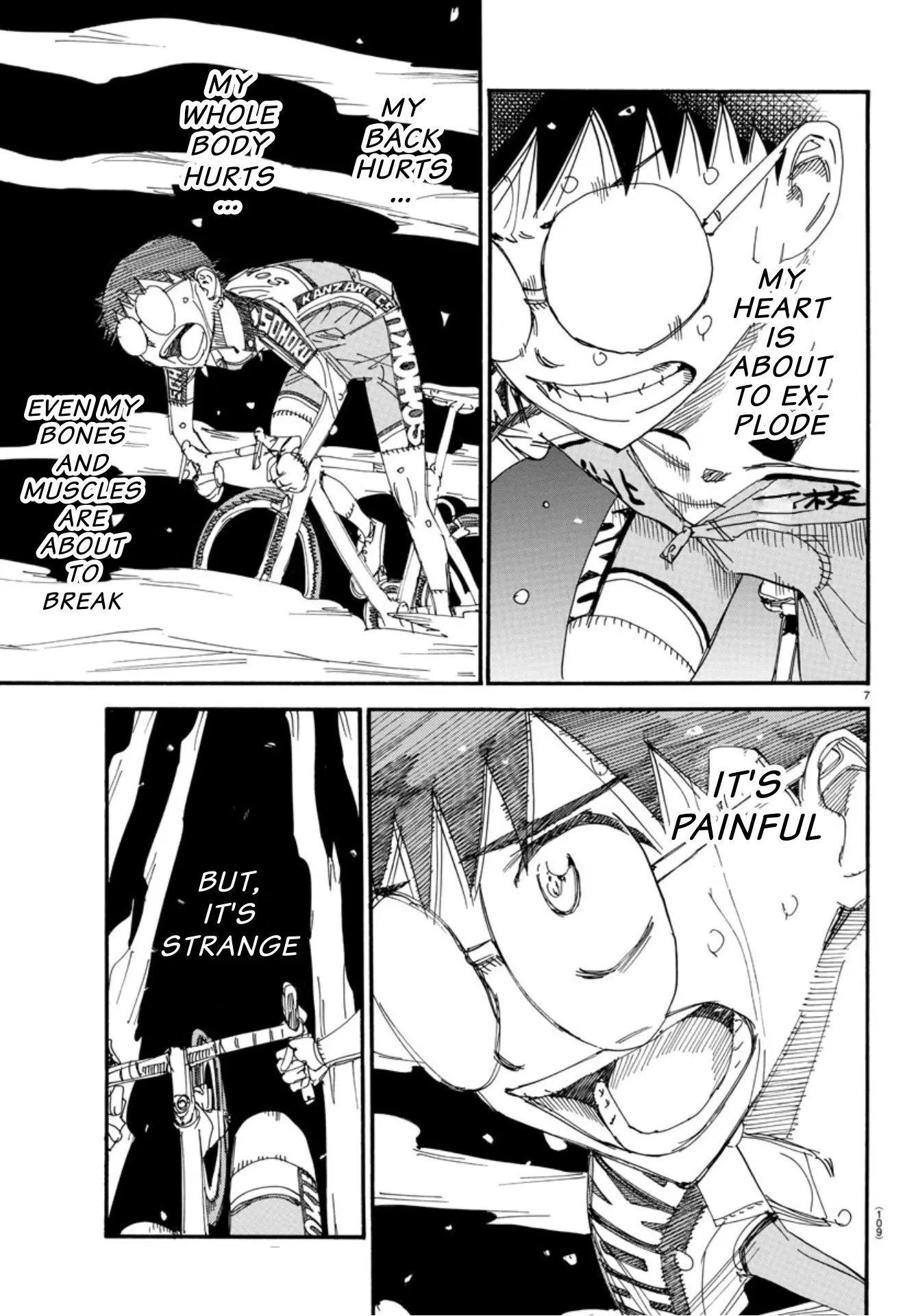 Yowamushi Pedal - Vol.63 Chapter 539: Their Last Sprint