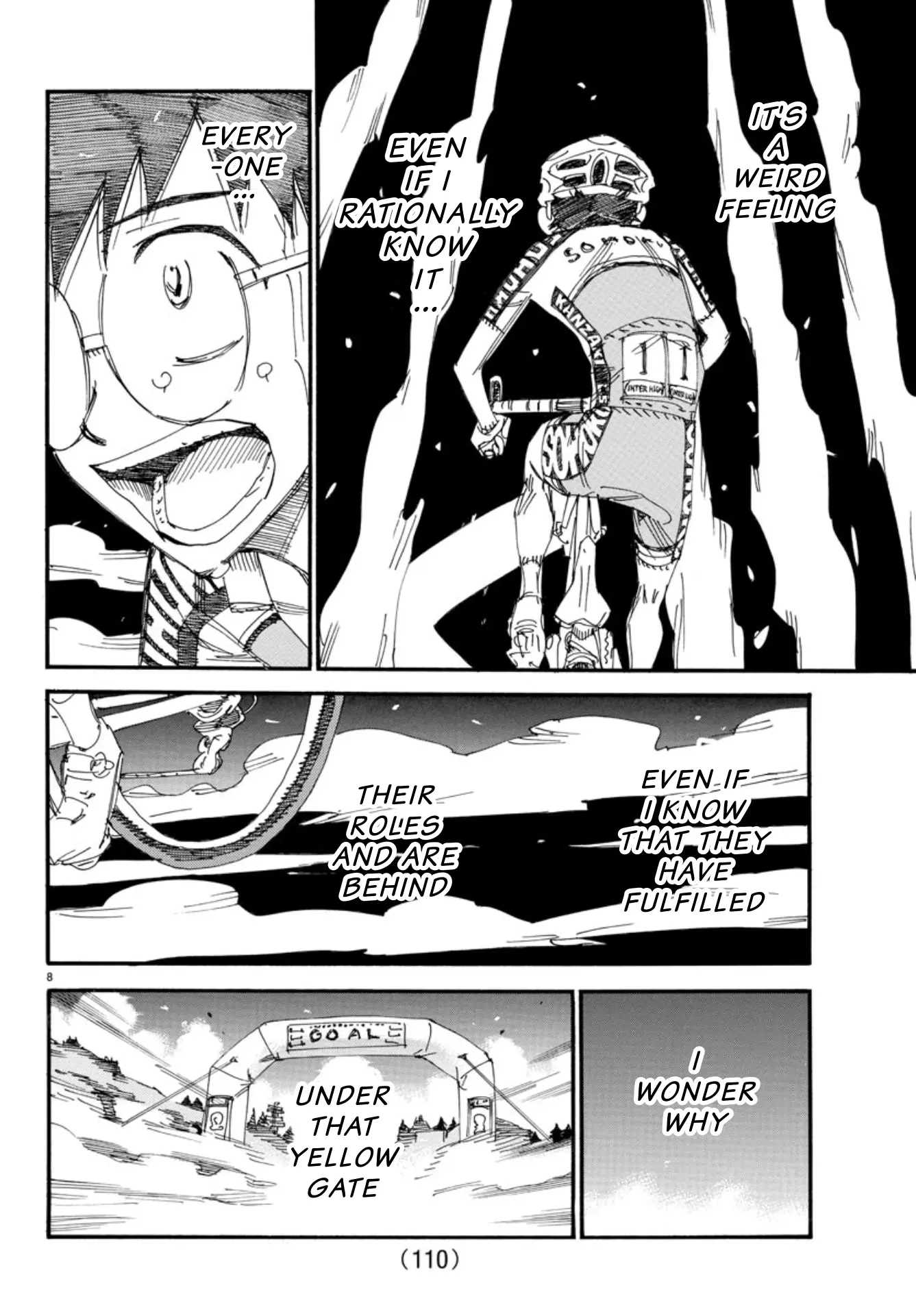 Yowamushi Pedal - Vol.63 Chapter 539: Their Last Sprint