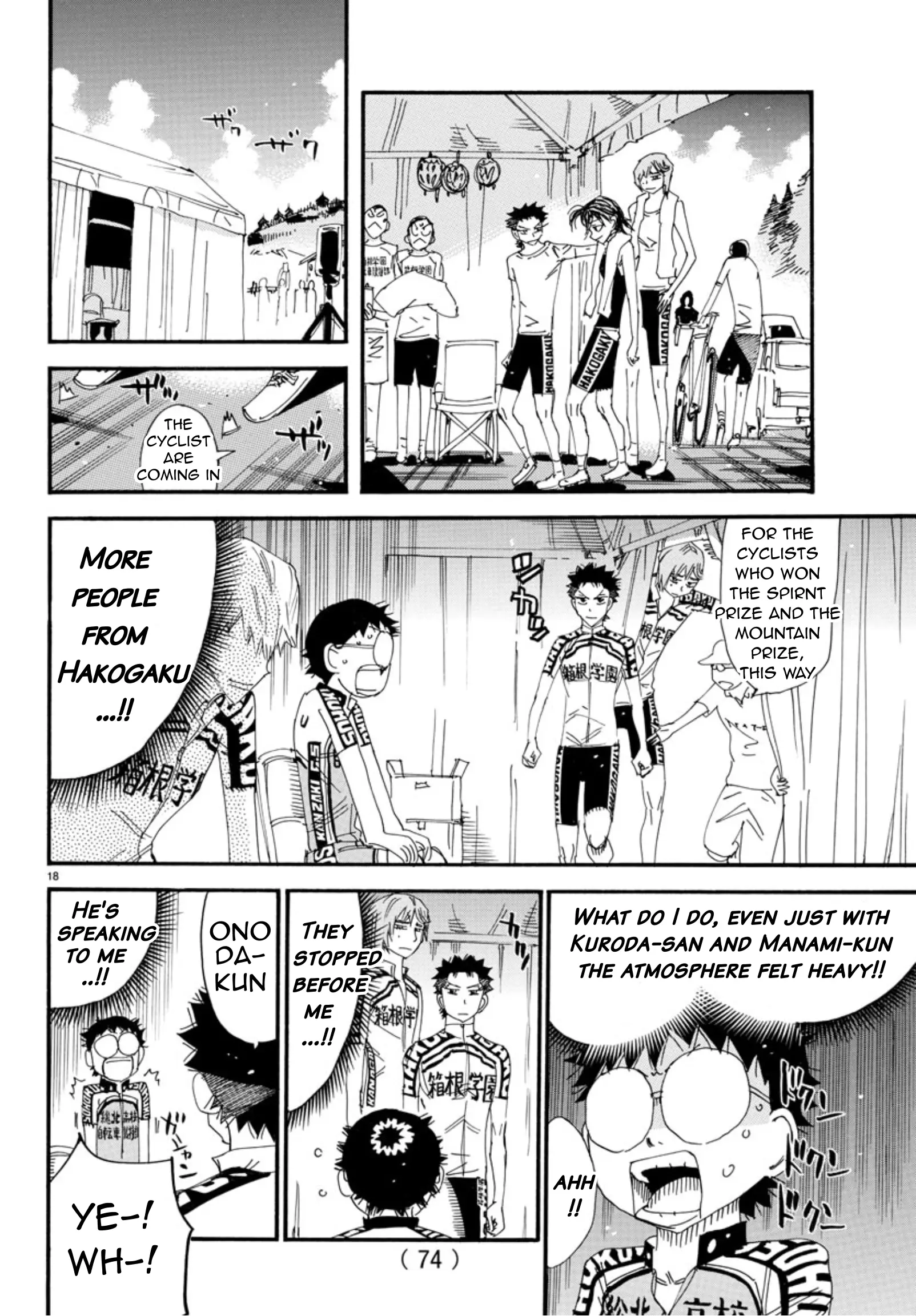 Yowamushi Pedal - Vol.63 Chapter 544: The Individual Awarding