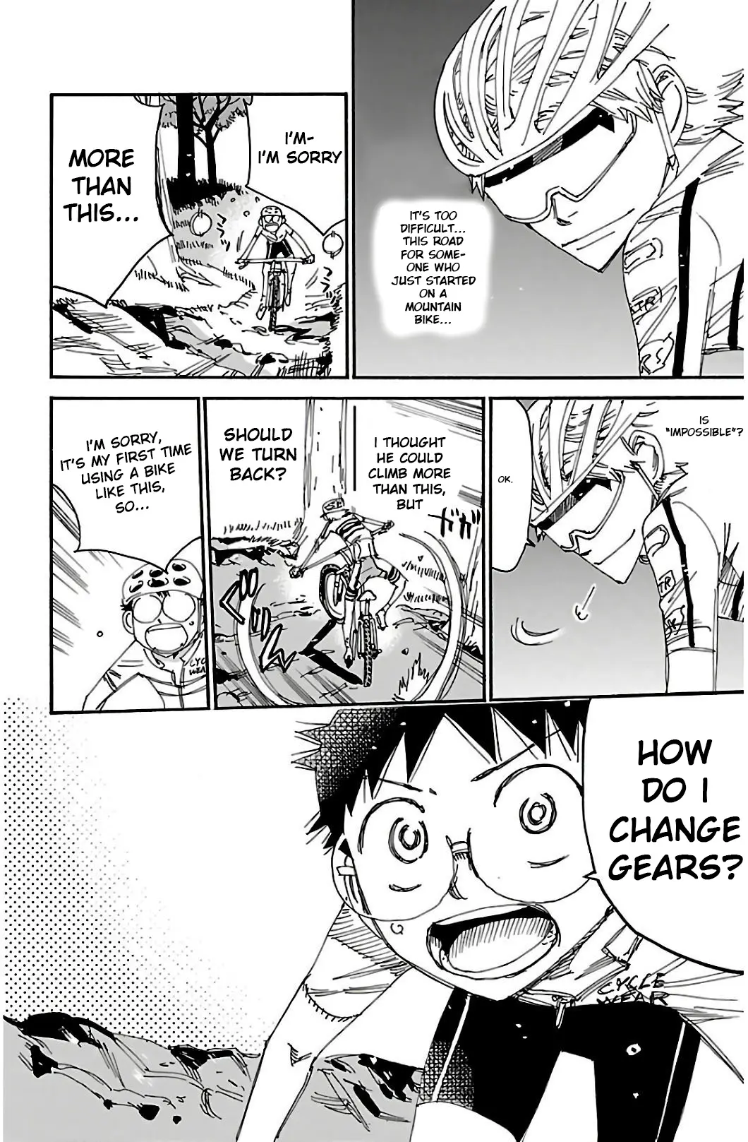 Yowamushi Pedal - Vol.64 Chapter 550: Mountain Bike