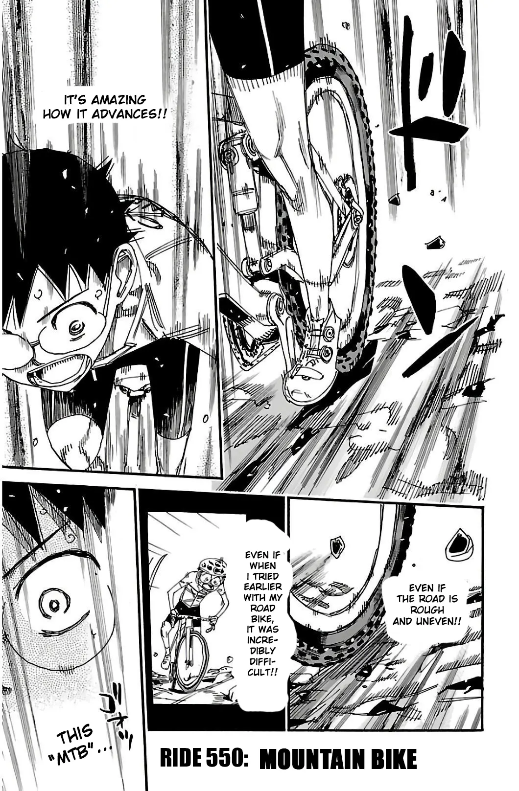 Yowamushi Pedal - Vol.64 Chapter 550: Mountain Bike