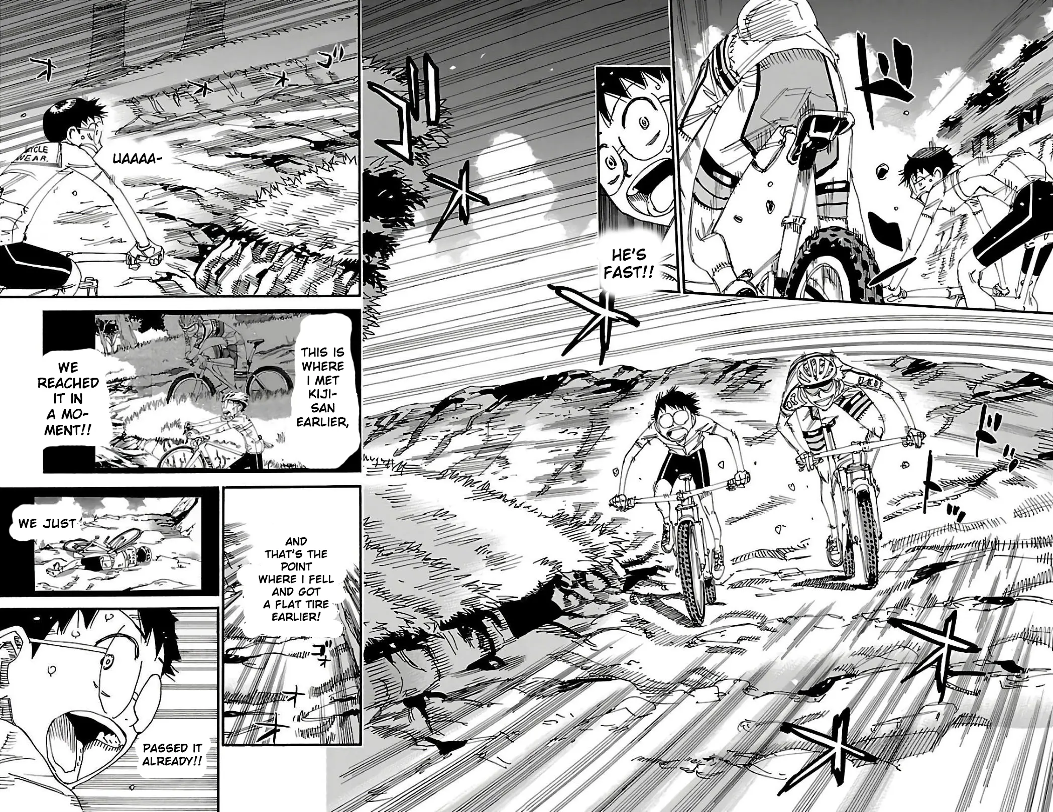 Yowamushi Pedal - Vol.64 Chapter 550: Mountain Bike