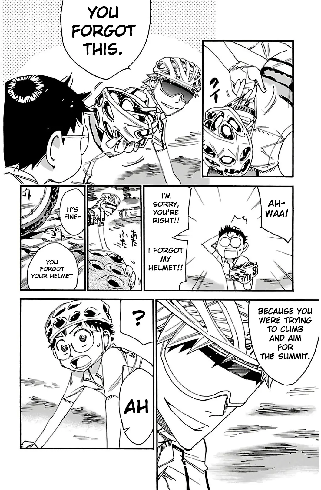 Yowamushi Pedal - Vol.64 Chapter 550: Mountain Bike