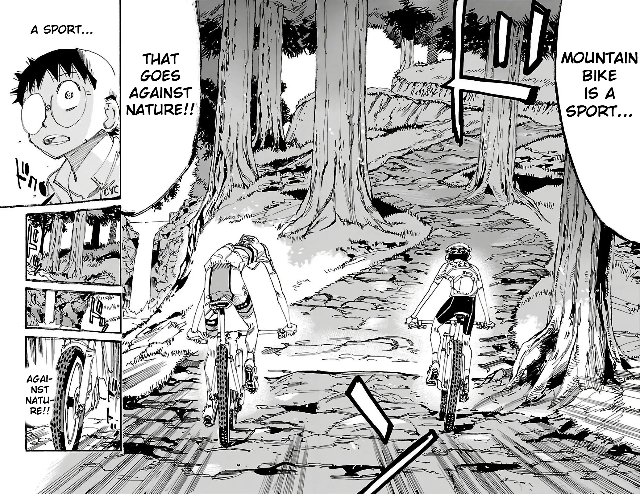 Yowamushi Pedal - Vol.64 Chapter 550: Mountain Bike