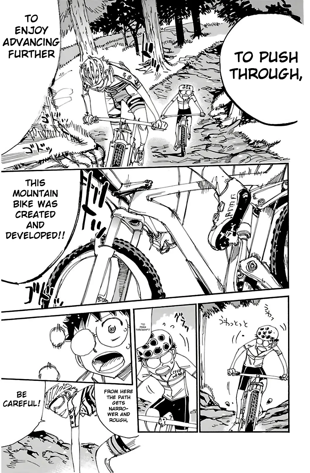 Yowamushi Pedal - Vol.64 Chapter 550: Mountain Bike