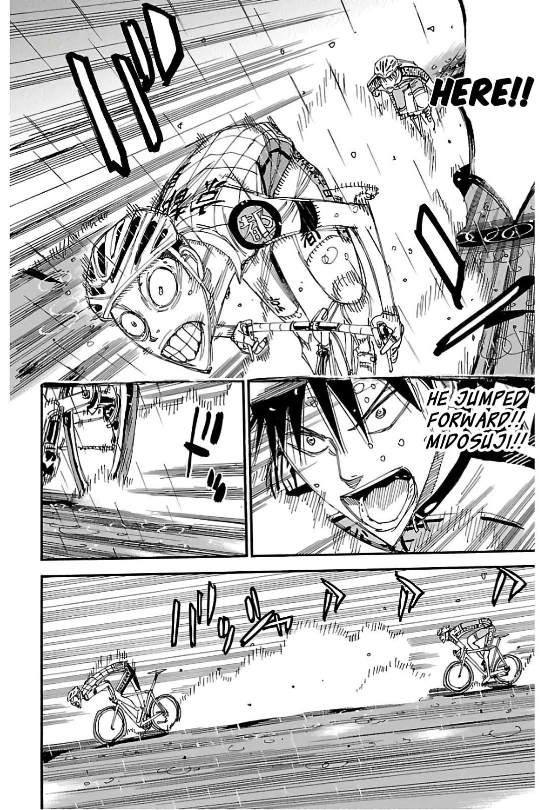 Yowamushi Pedal - Chapter 505: The Rainy Downhill