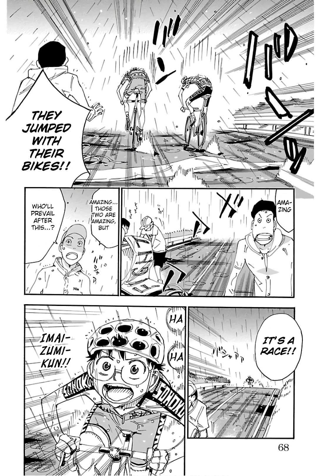 Yowamushi Pedal - Chapter 505: The Rainy Downhill