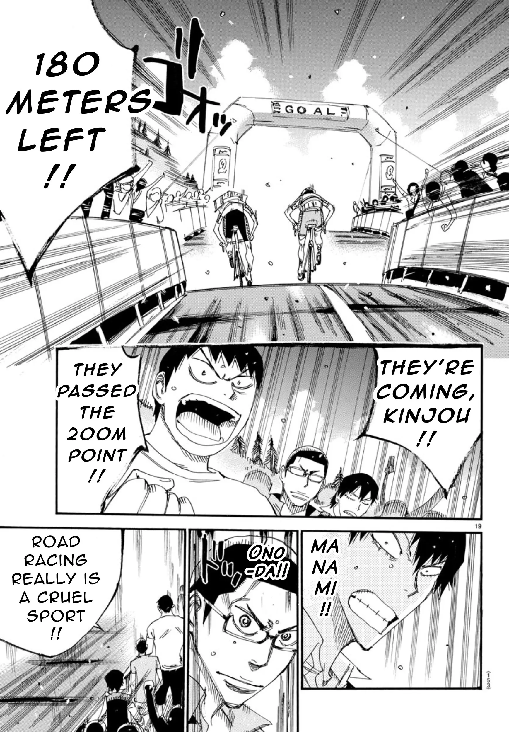 Yowamushi Pedal - Vol.63 Chapter 537: One-On-One Fight