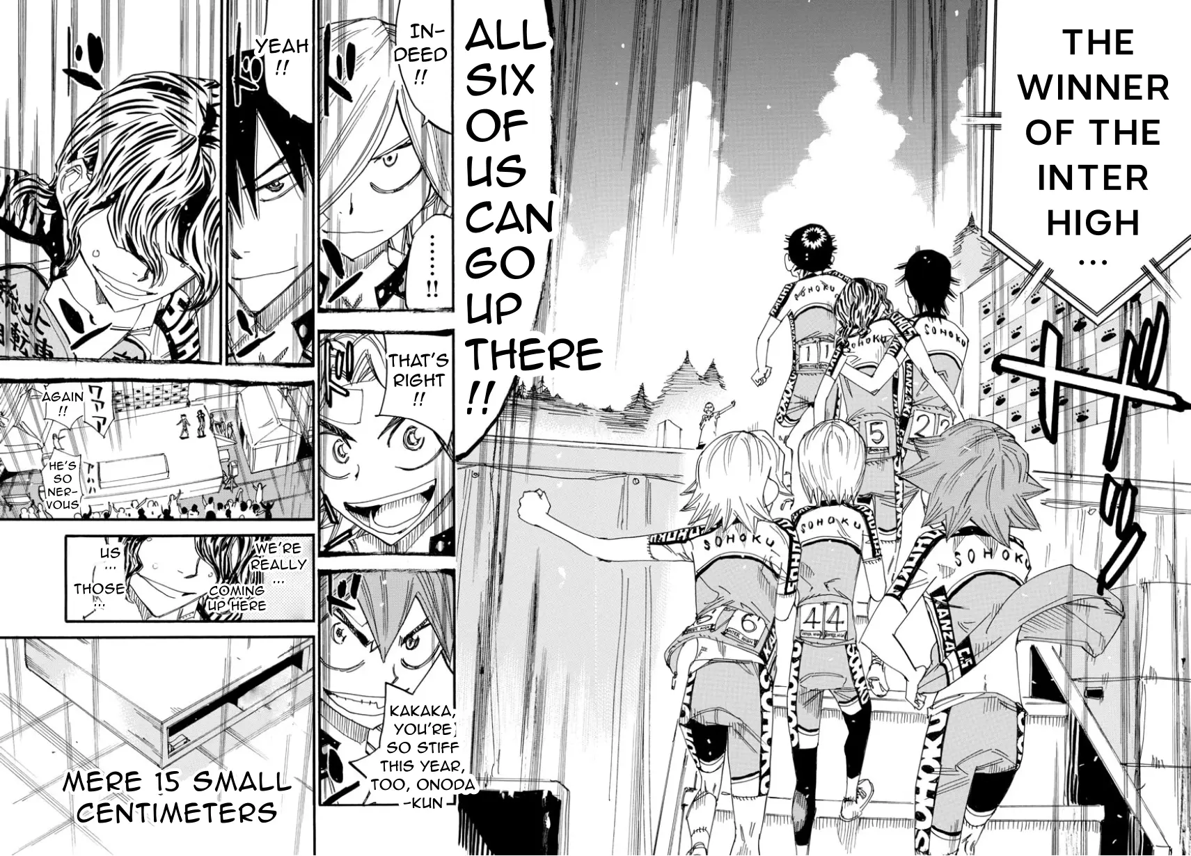 Yowamushi Pedal - Vol.63 Chapter 543: The Award Ceremony's 15Cm