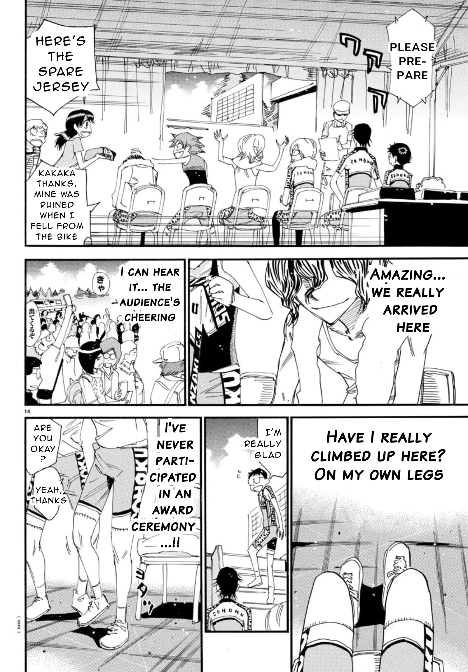 Yowamushi Pedal - Vol.63 Chapter 543: The Award Ceremony's 15Cm