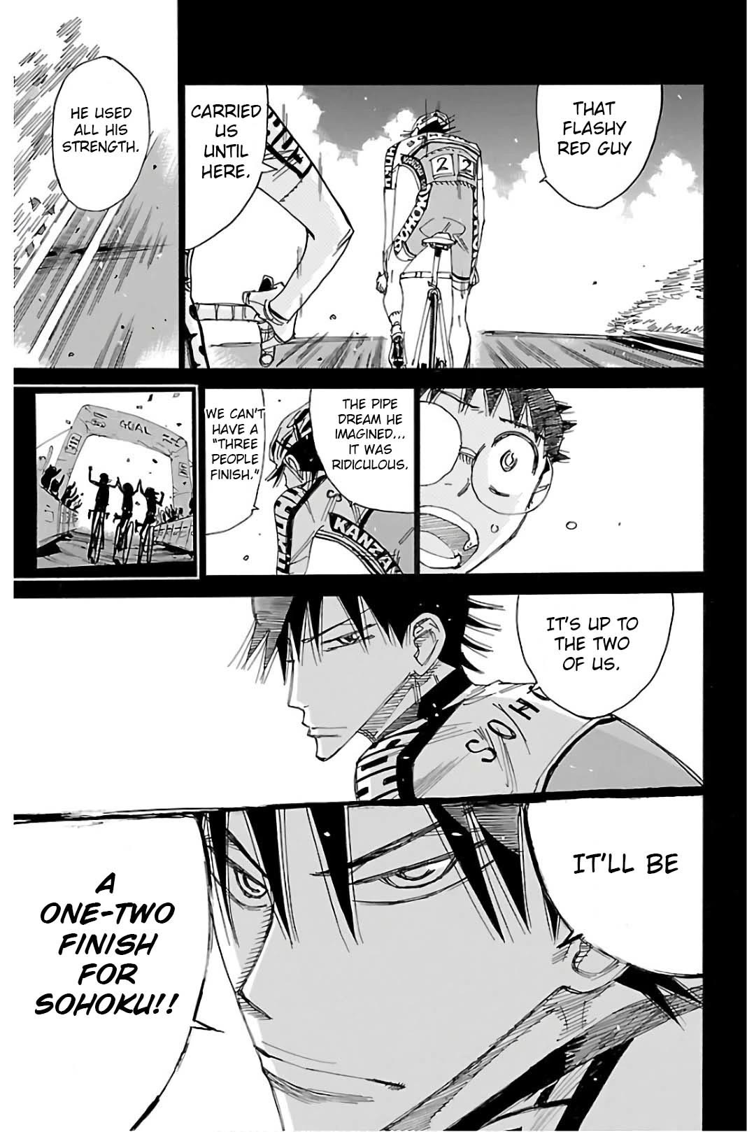 Yowamushi Pedal - Chapter 506: Imaizumi's Wish