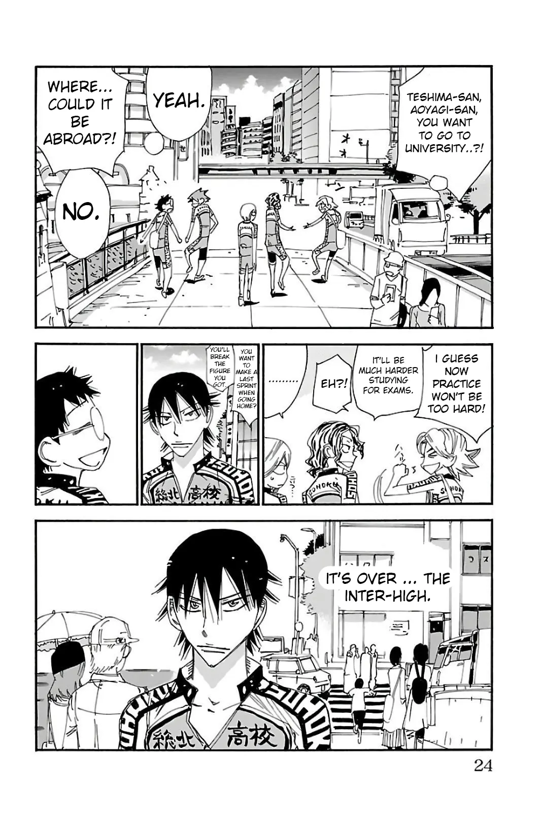 Yowamushi Pedal - Vol.64 Chapter 545: The Second Inter High's Special Stage