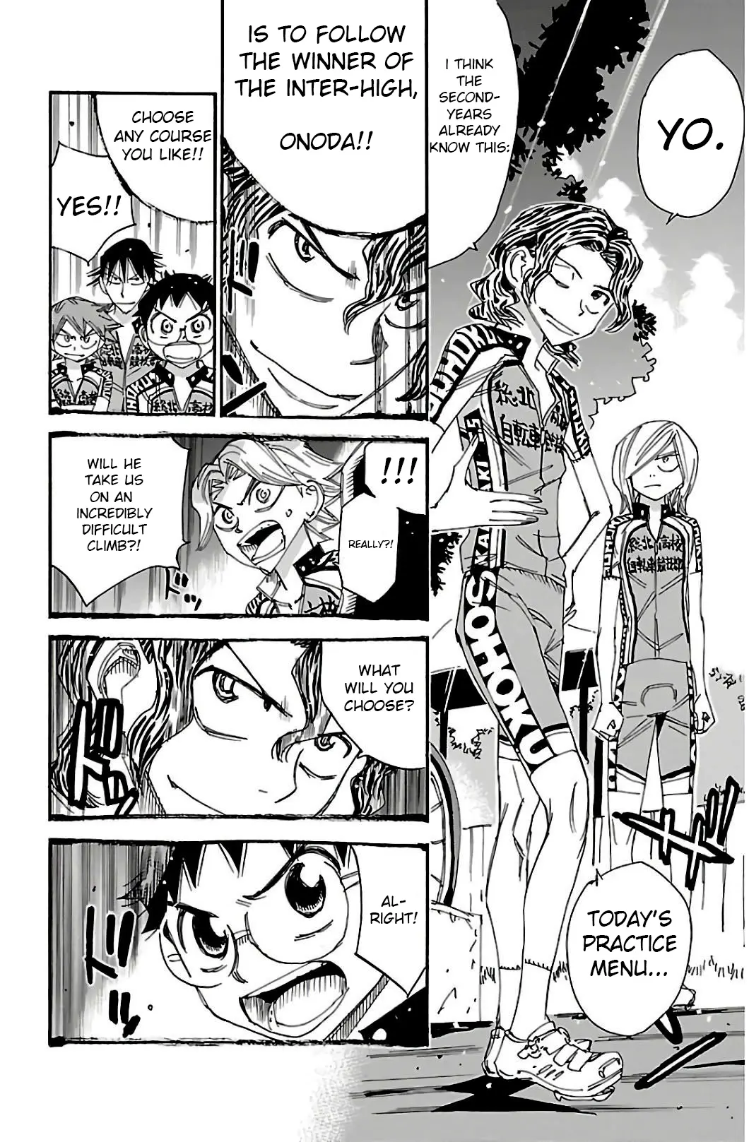 Yowamushi Pedal - Vol.64 Chapter 545: The Second Inter High's Special Stage