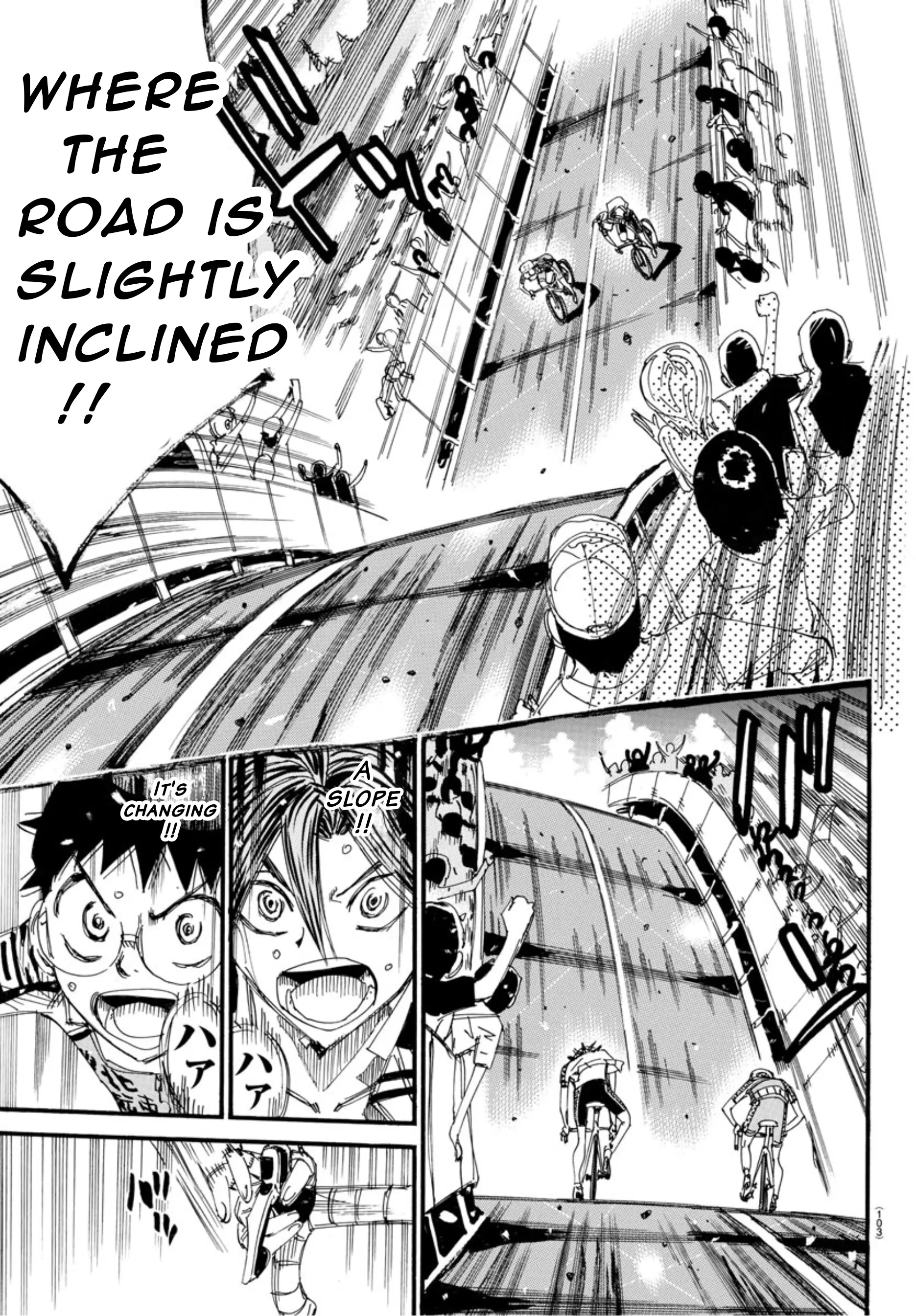 Yowamushi Pedal - Vol.63 Chapter 538: Slope