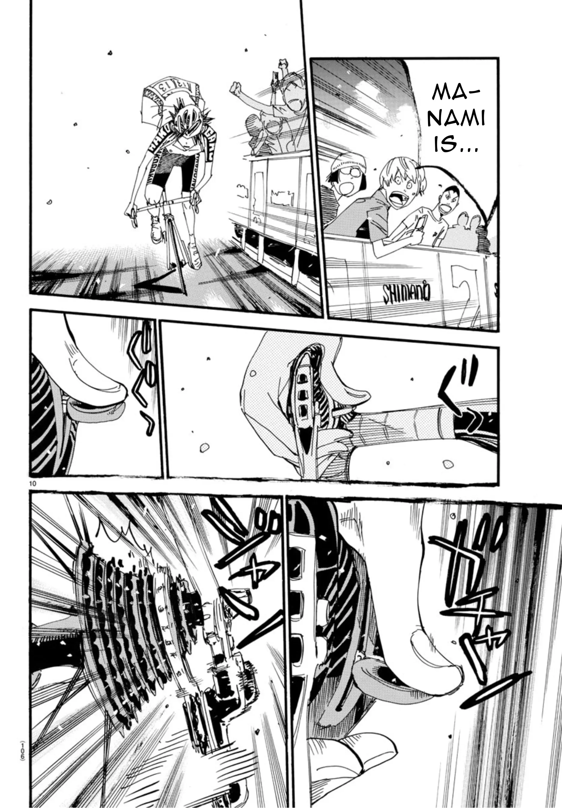 Yowamushi Pedal - Vol.63 Chapter 538: Slope