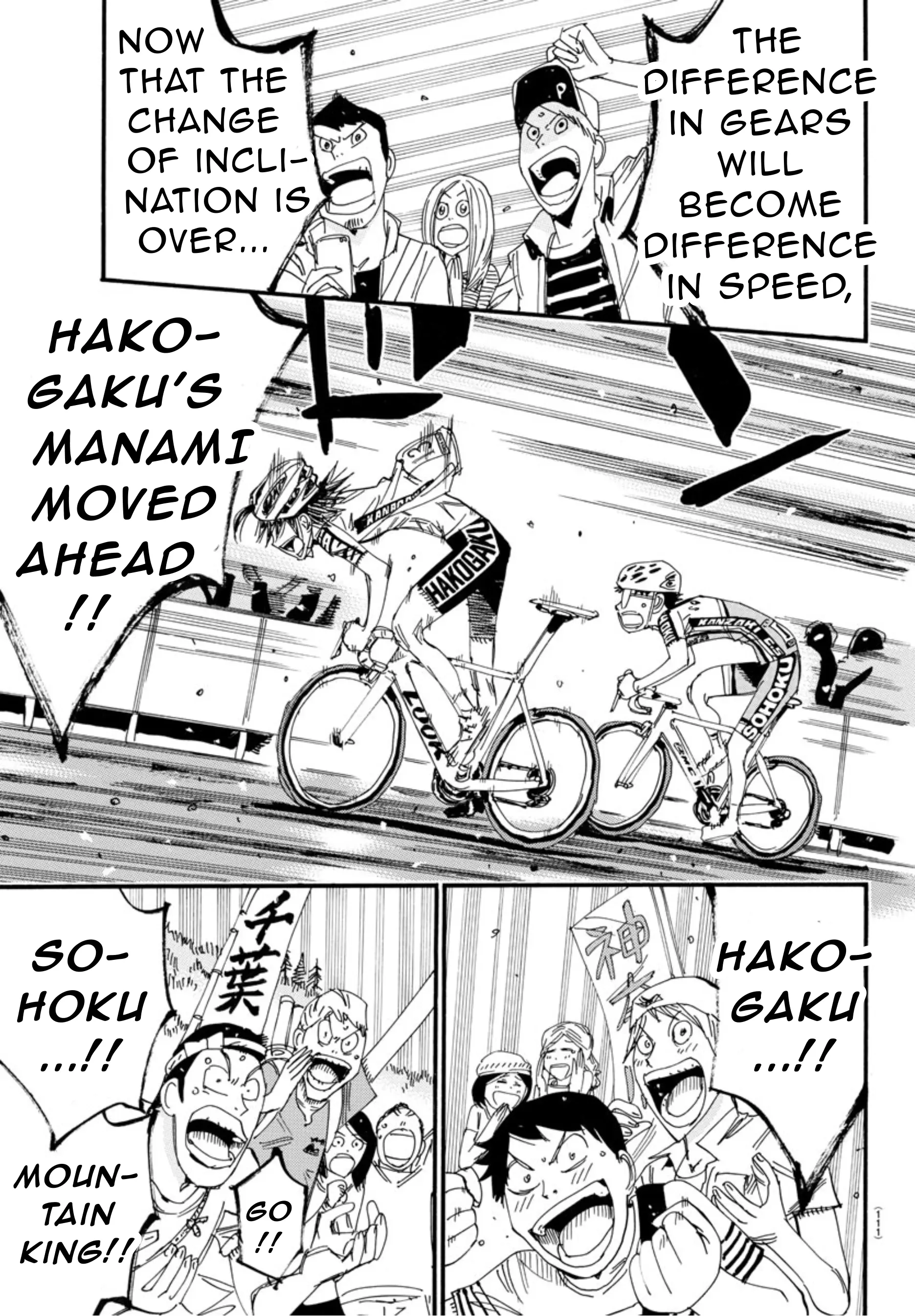 Yowamushi Pedal - Vol.63 Chapter 538: Slope