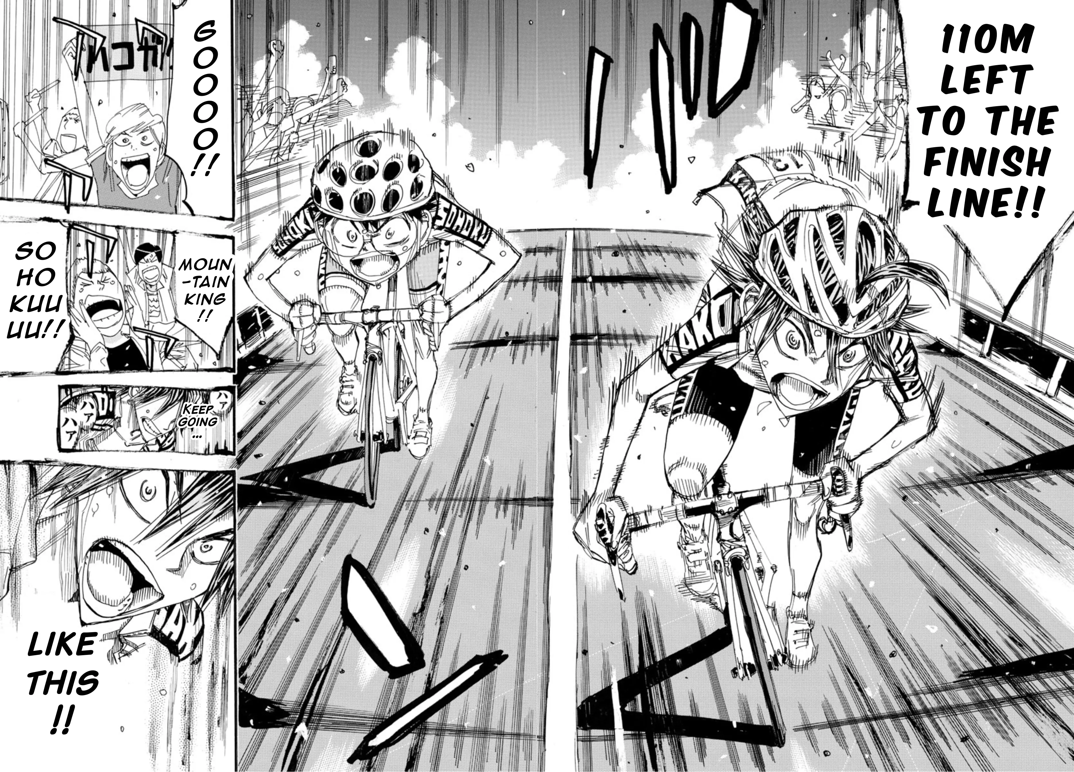 Yowamushi Pedal - Vol.63 Chapter 538: Slope