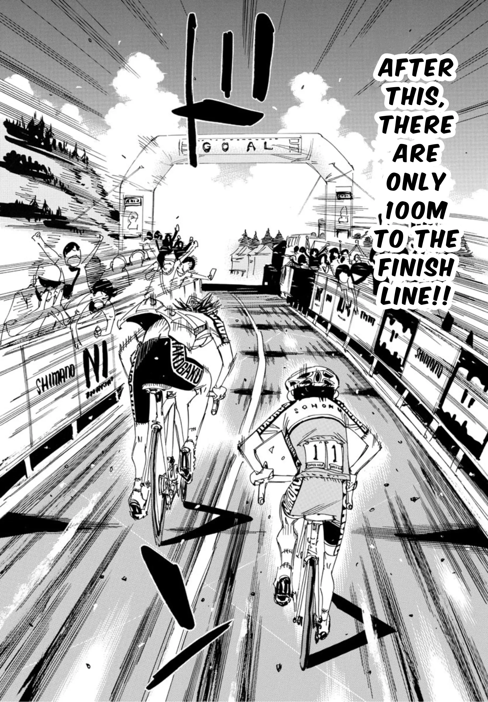 Yowamushi Pedal - Vol.63 Chapter 538: Slope