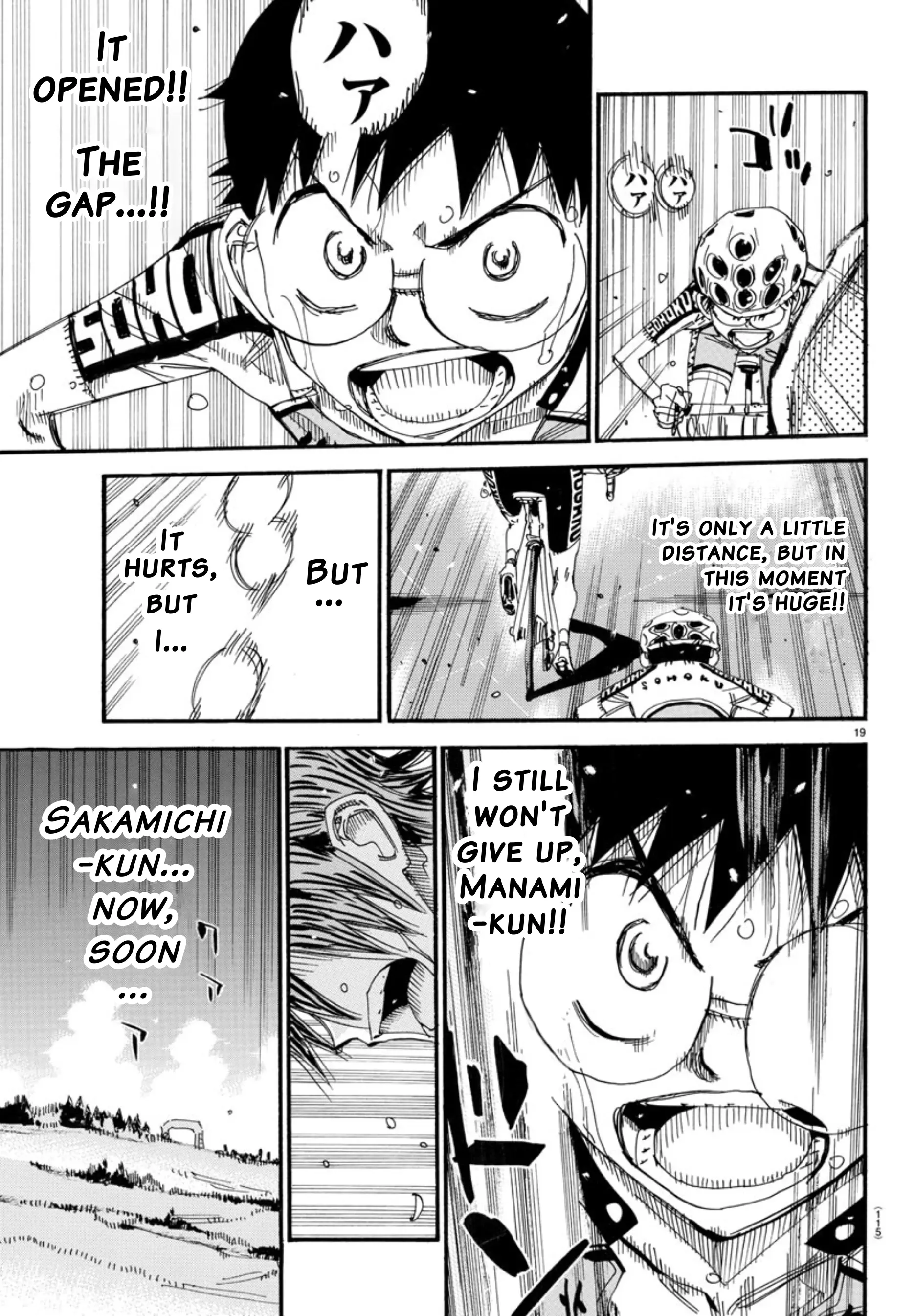 Yowamushi Pedal - Vol.63 Chapter 538: Slope