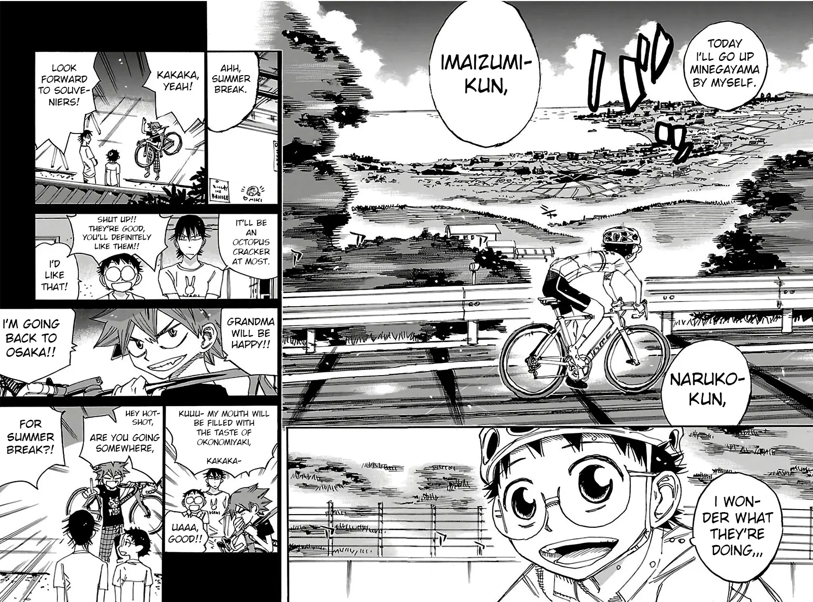 Yowamushi Pedal - Vol.64 Chapter 546: Onoda Sakamichi's Summer Break