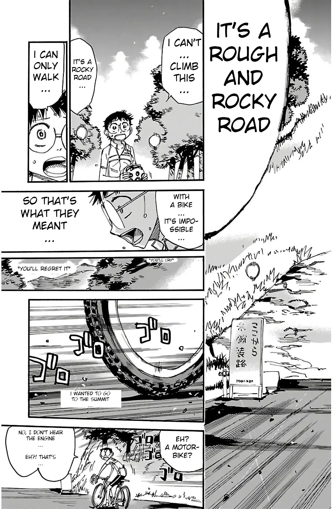 Yowamushi Pedal - Vol.64 Chapter 546: Onoda Sakamichi's Summer Break