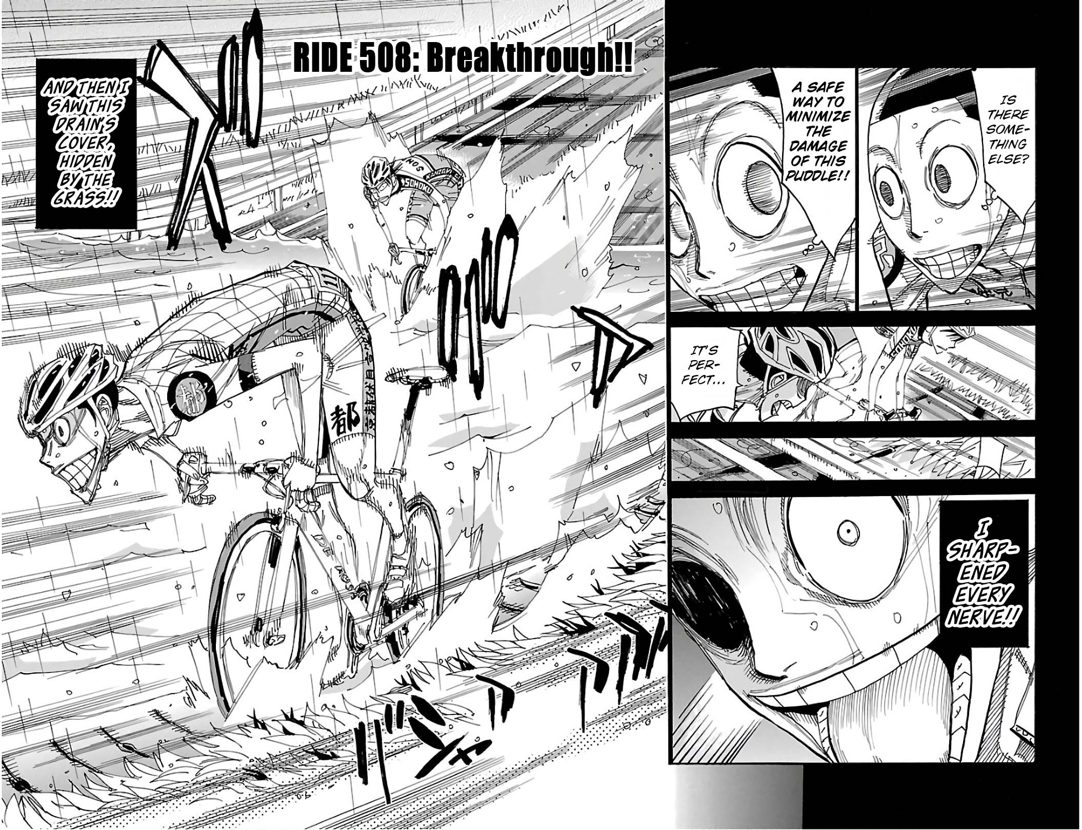 Yowamushi Pedal - Chapter 508: Breakthrough!!