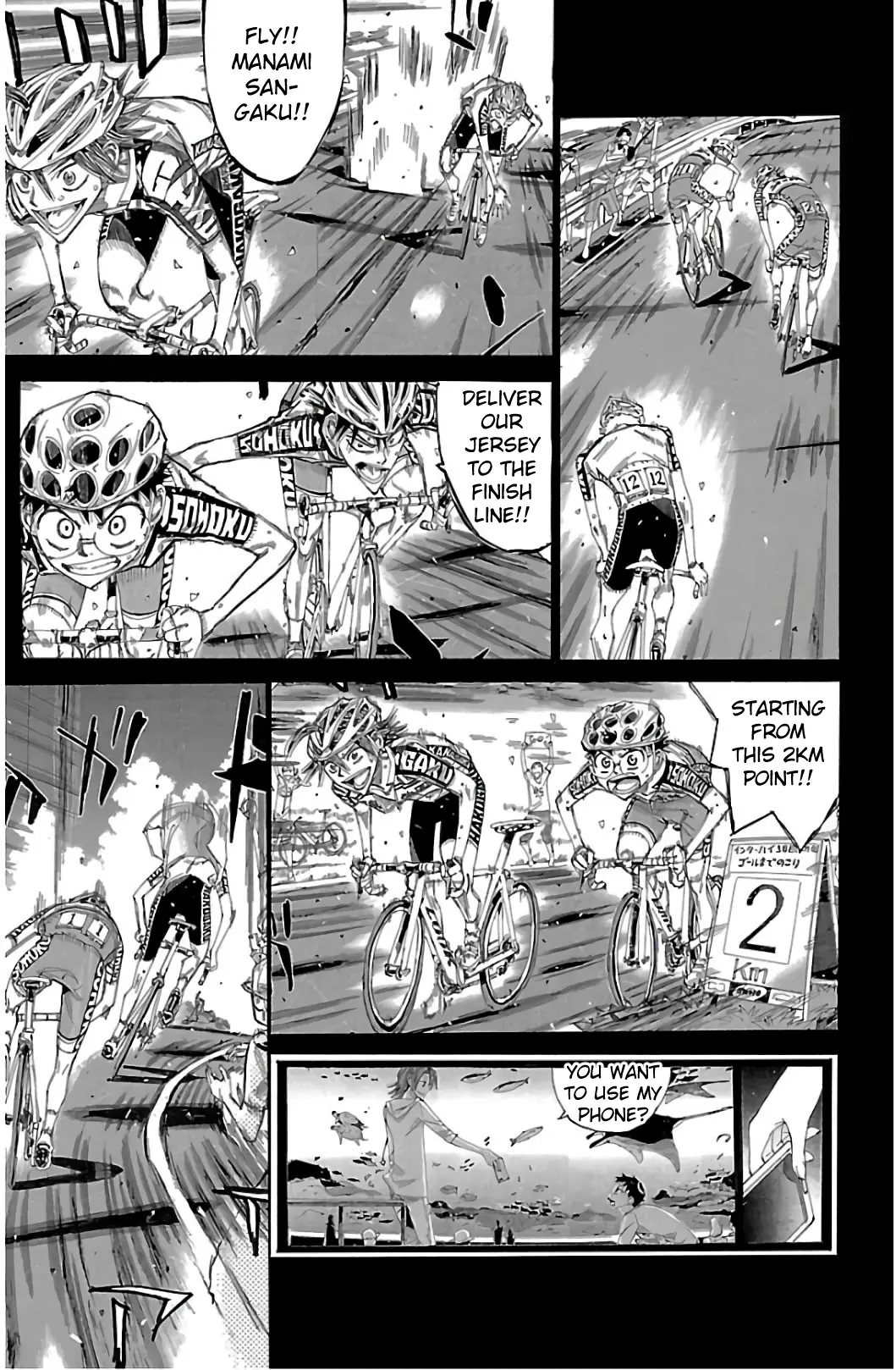 Yowamushi Pedal - Vol.63 Chapter 541: The End Of The Long Battle