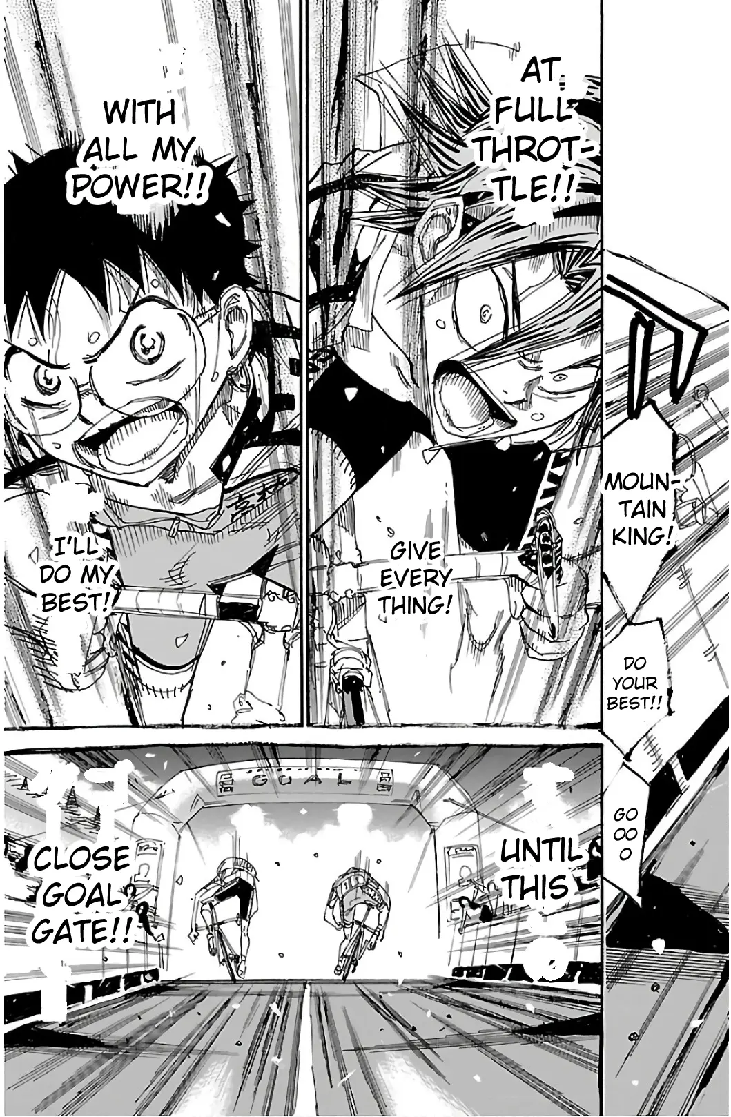 Yowamushi Pedal - Vol.63 Chapter 540: The One Who Raised His Hand To The Sky