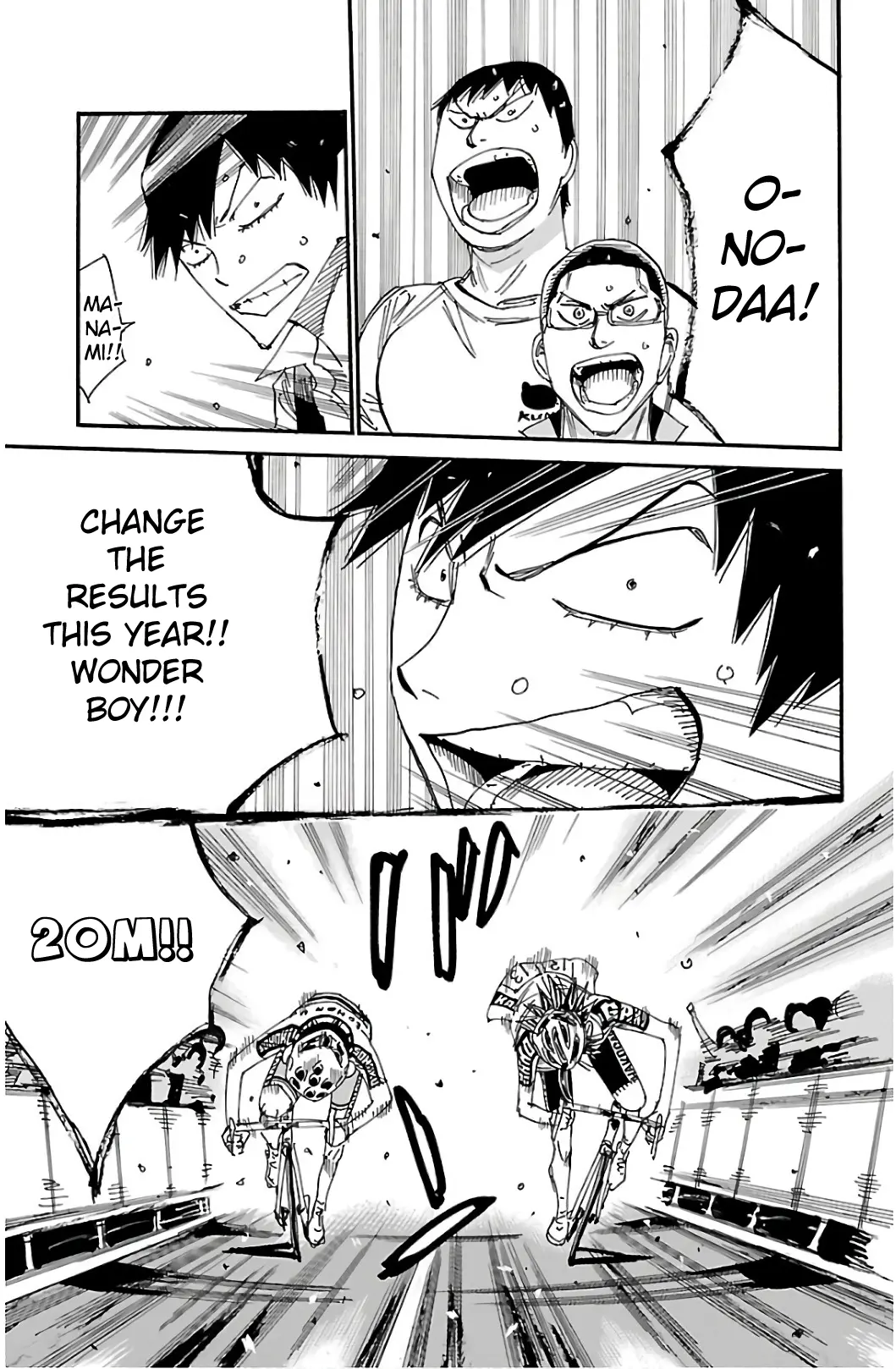 Yowamushi Pedal - Vol.63 Chapter 540: The One Who Raised His Hand To The Sky