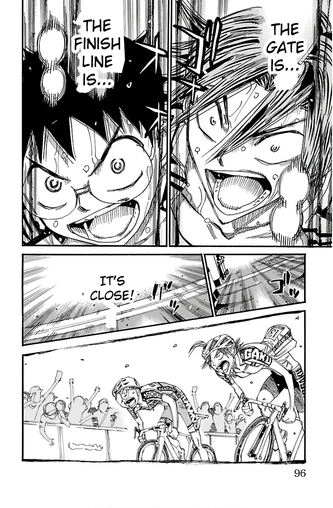 Yowamushi Pedal - Vol.63 Chapter 540: The One Who Raised His Hand To The Sky