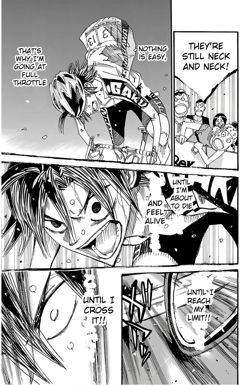 Yowamushi Pedal - Vol.63 Chapter 540: The One Who Raised His Hand To The Sky