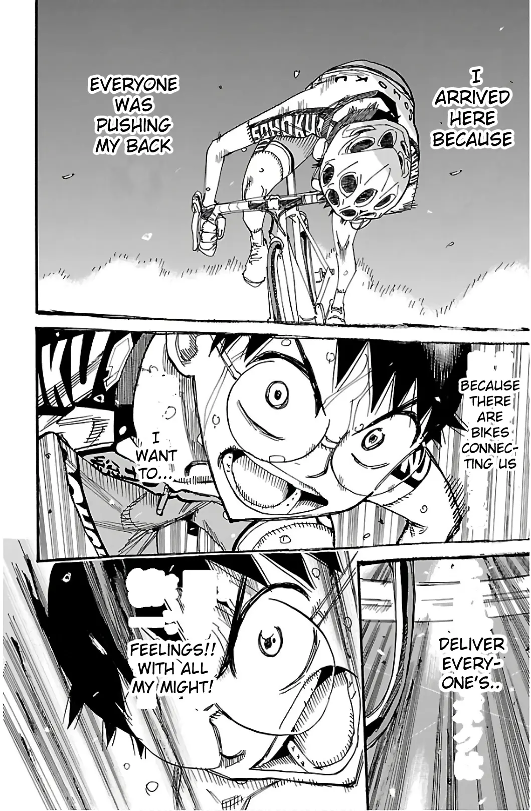 Yowamushi Pedal - Vol.63 Chapter 540: The One Who Raised His Hand To The Sky