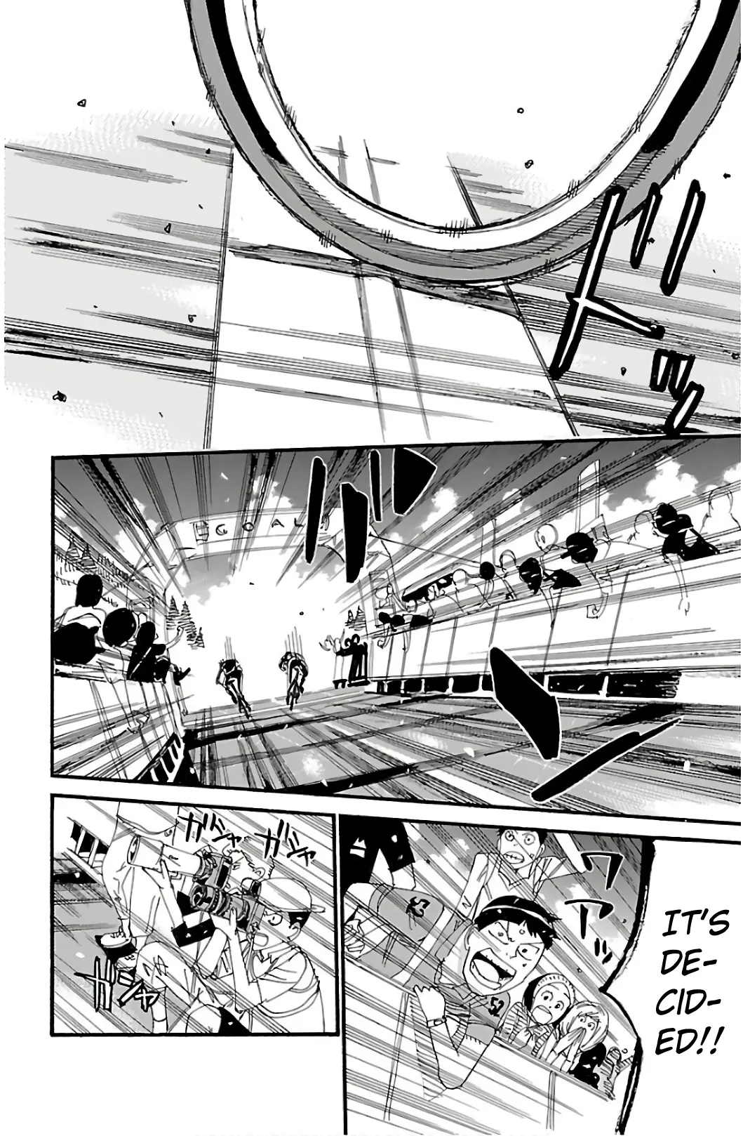 Yowamushi Pedal - Vol.63 Chapter 540: The One Who Raised His Hand To The Sky